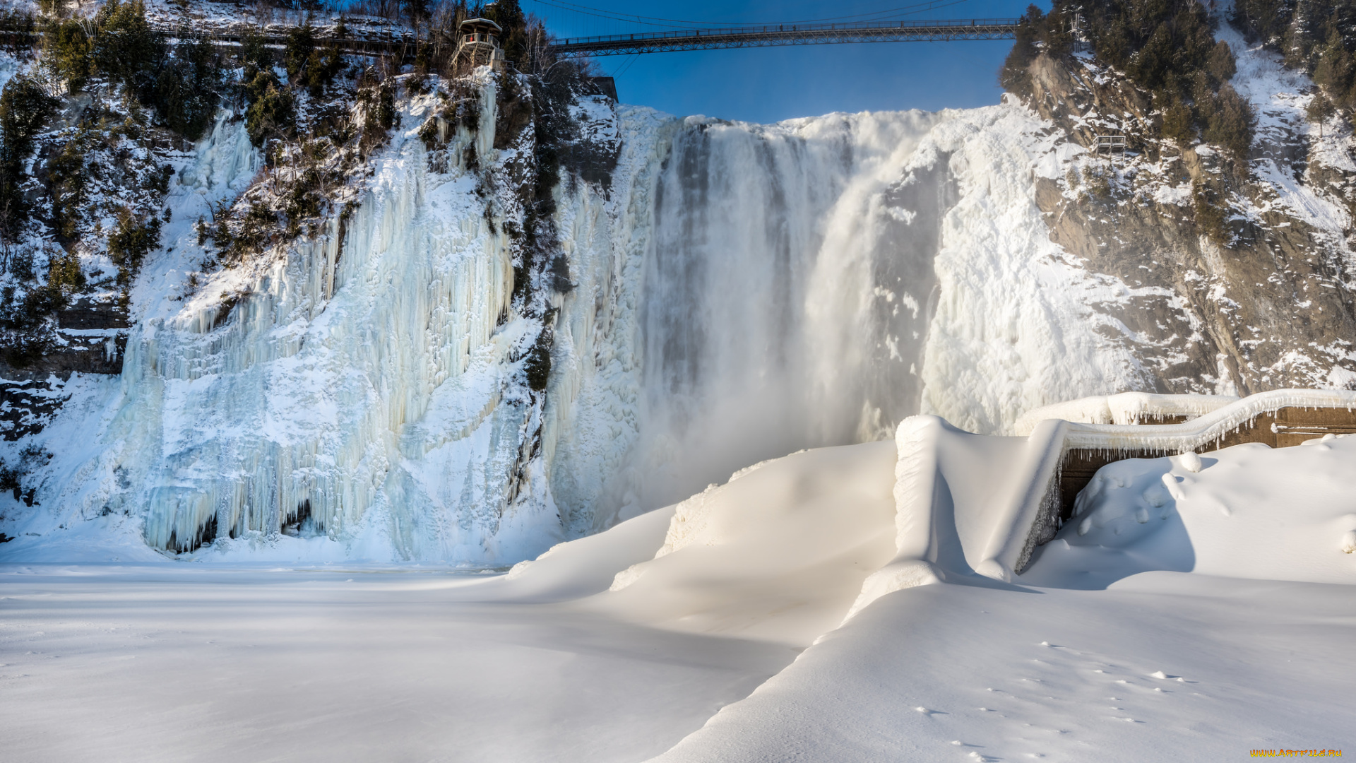 природа, зима, простор