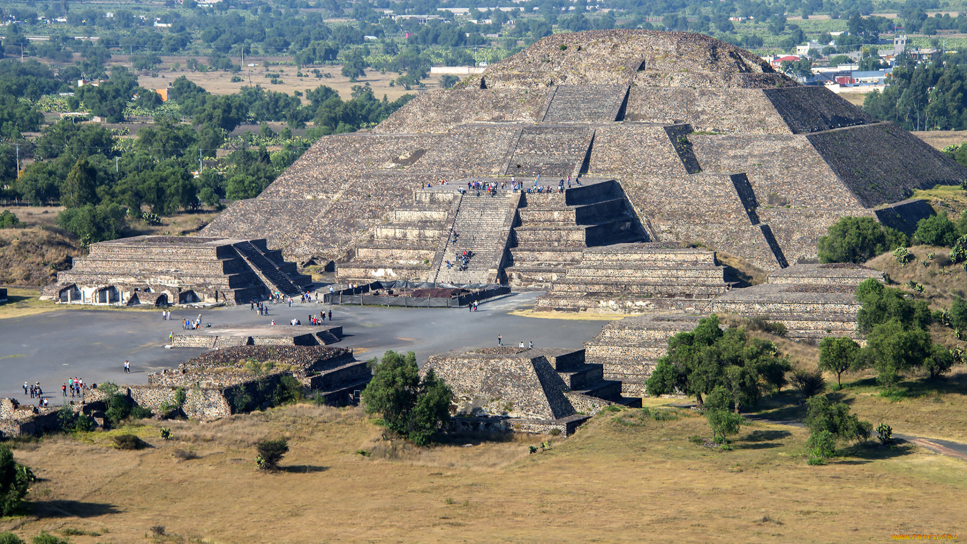 pyramid, of, the, moon, , teotihuacan, , mexico, города, -, исторические, , архитектурные, памятники, простор