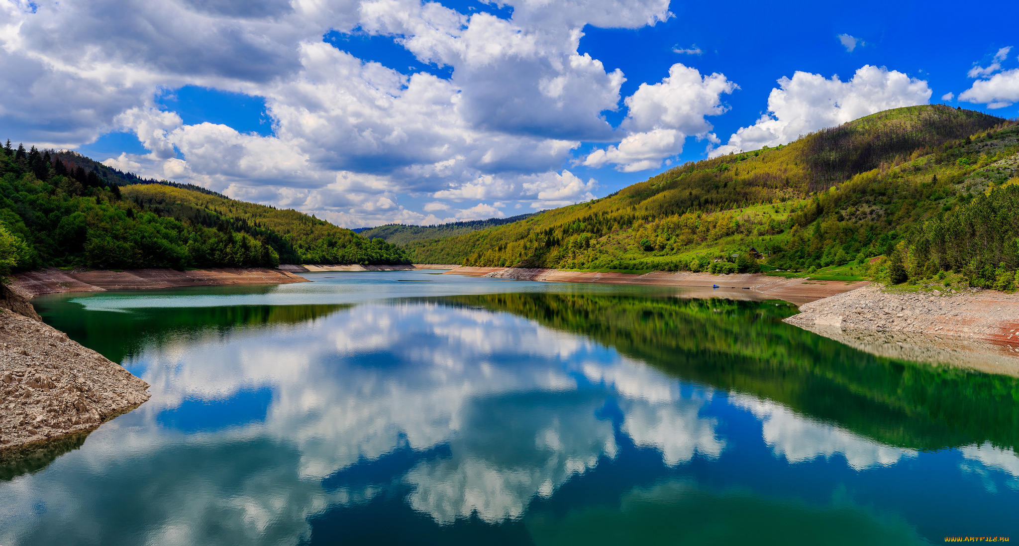 природа, реки, озера, простор