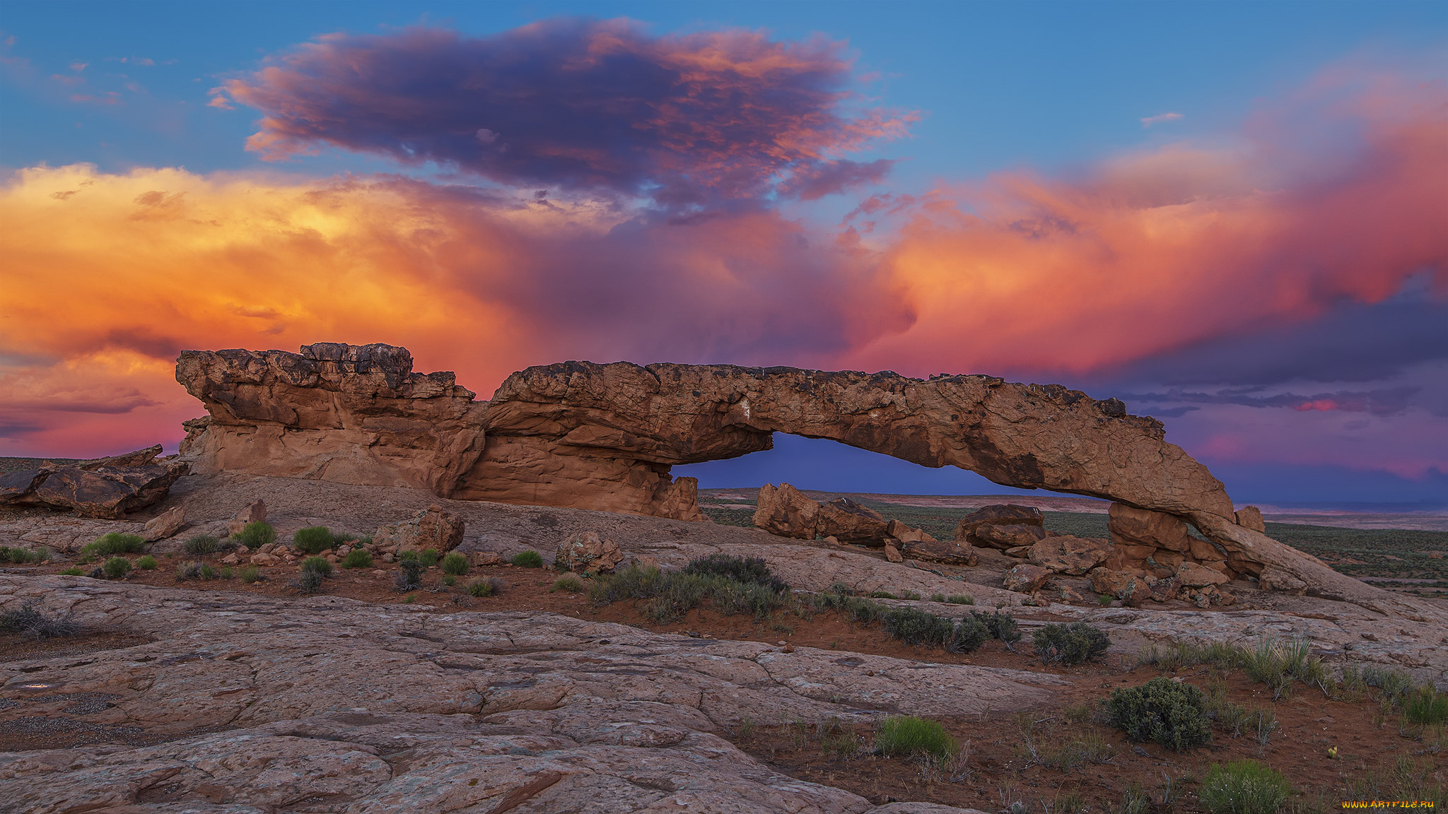 природа, горы, простор