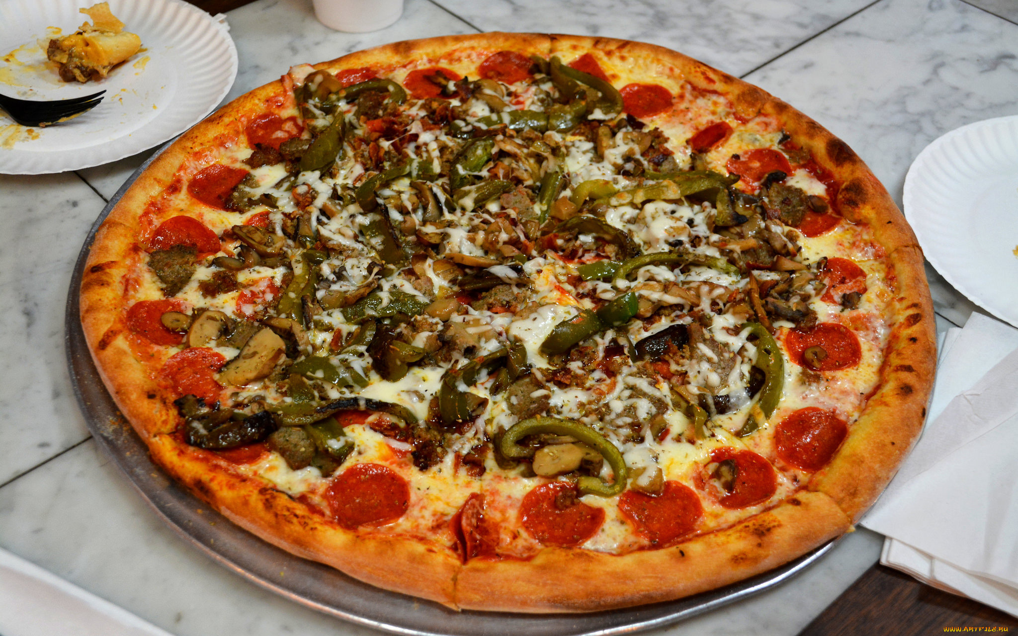 еда, пицца, снедь