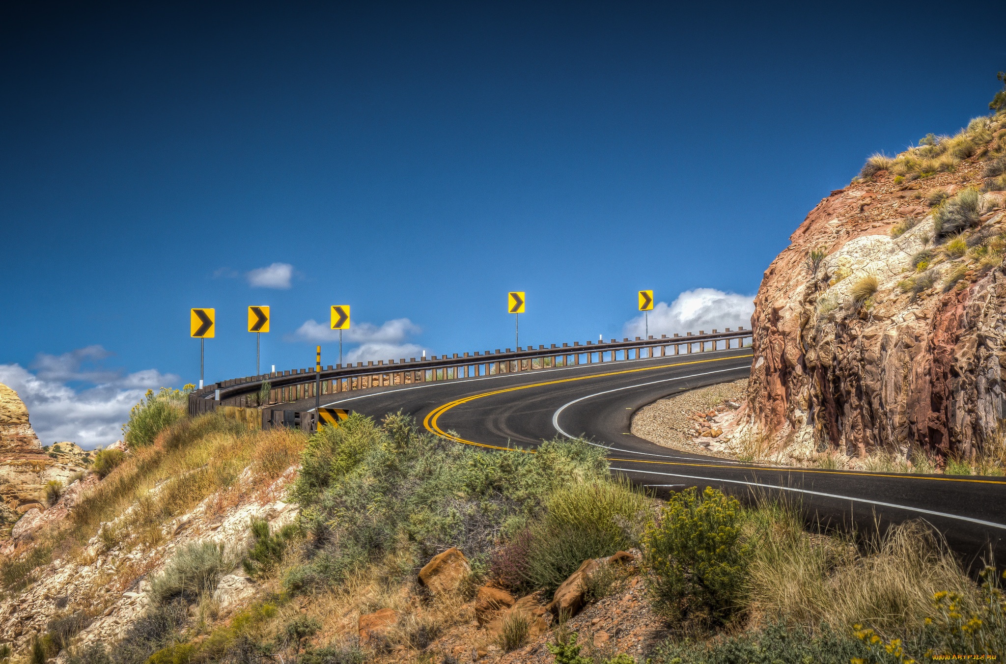 природа, дороги, простор