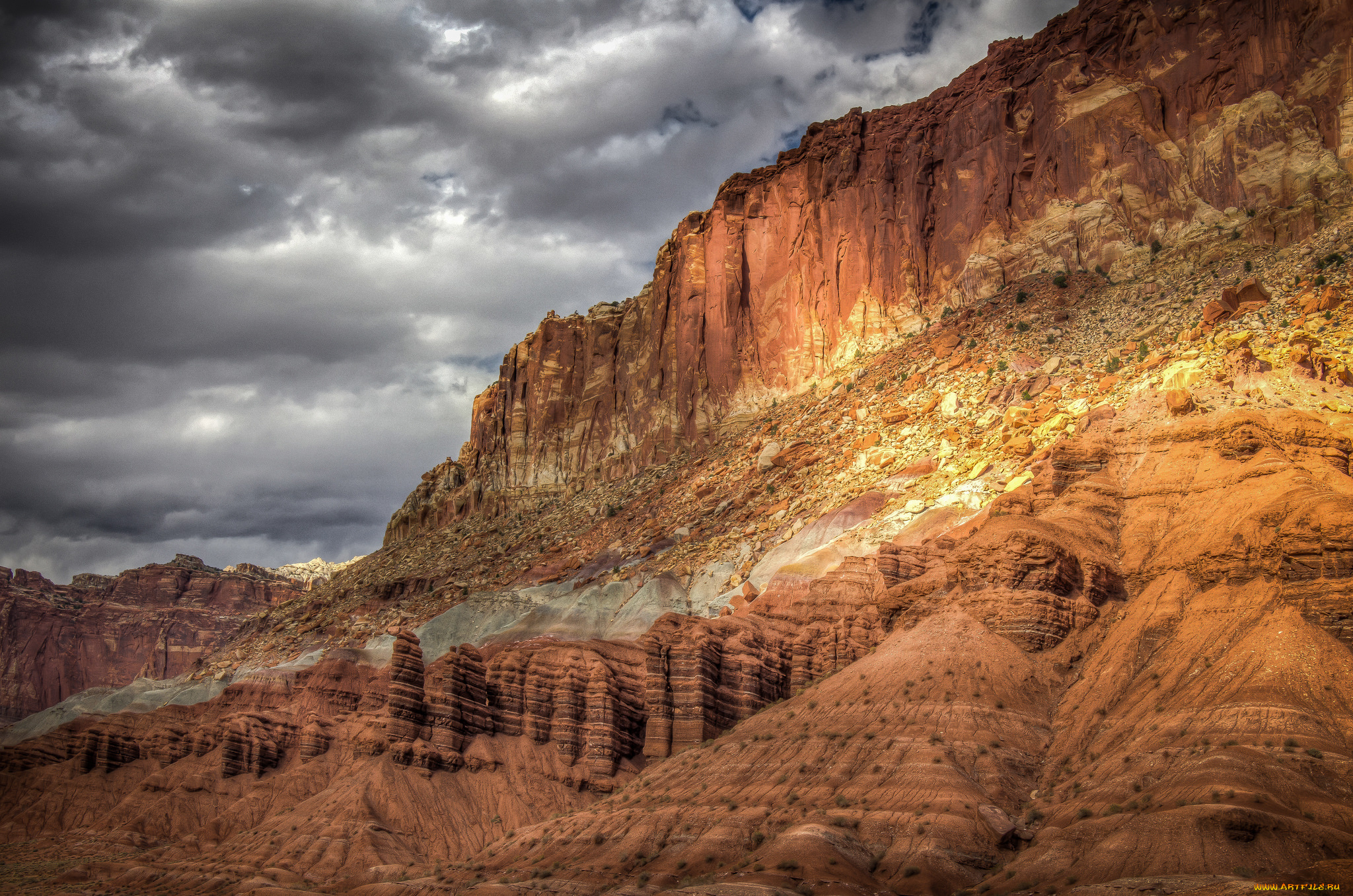 природа, горы, простор