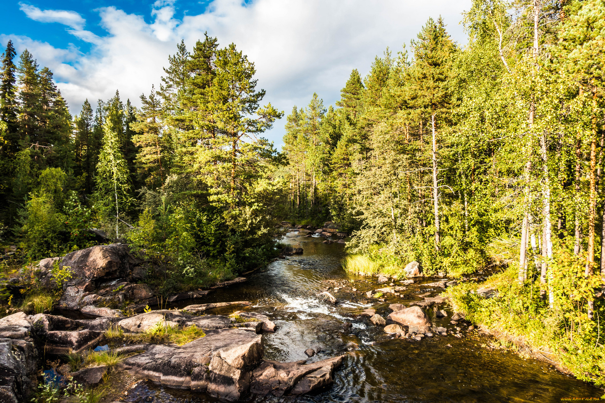 природа, реки, озера, простор