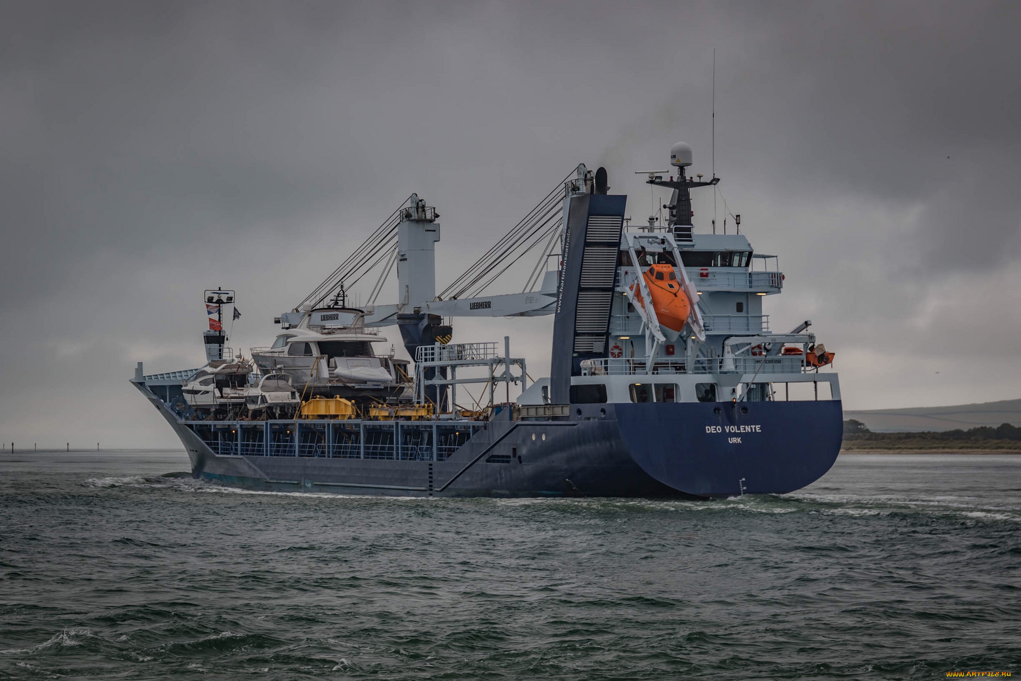 корабли, грузовые, суда, судно