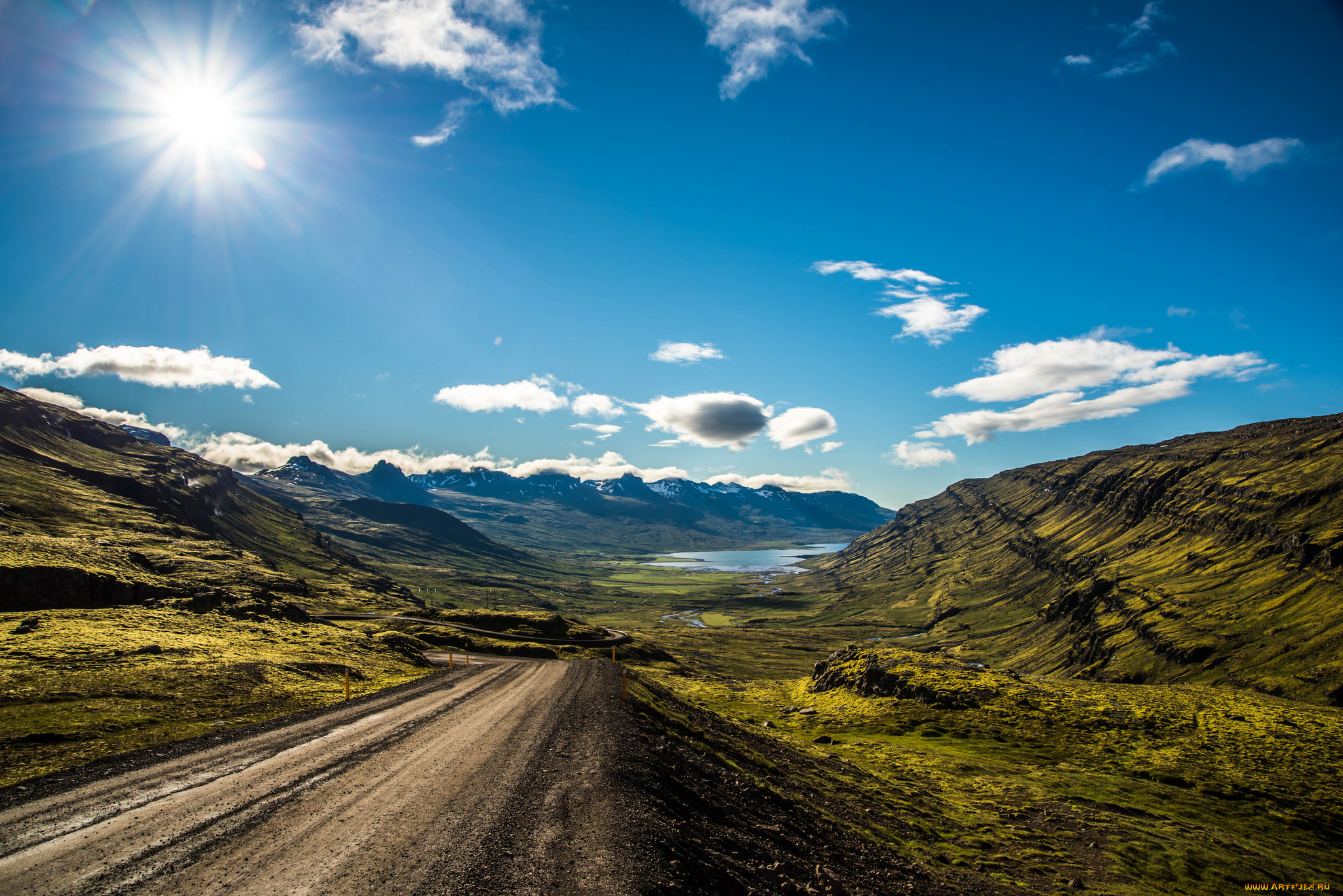 природа, дороги, простор