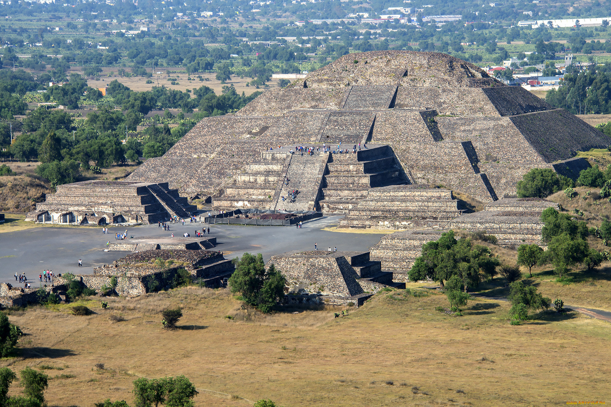 pyramid, of, the, moon, , teotihuacan, , mexico, города, -, исторические, , архитектурные, памятники, простор
