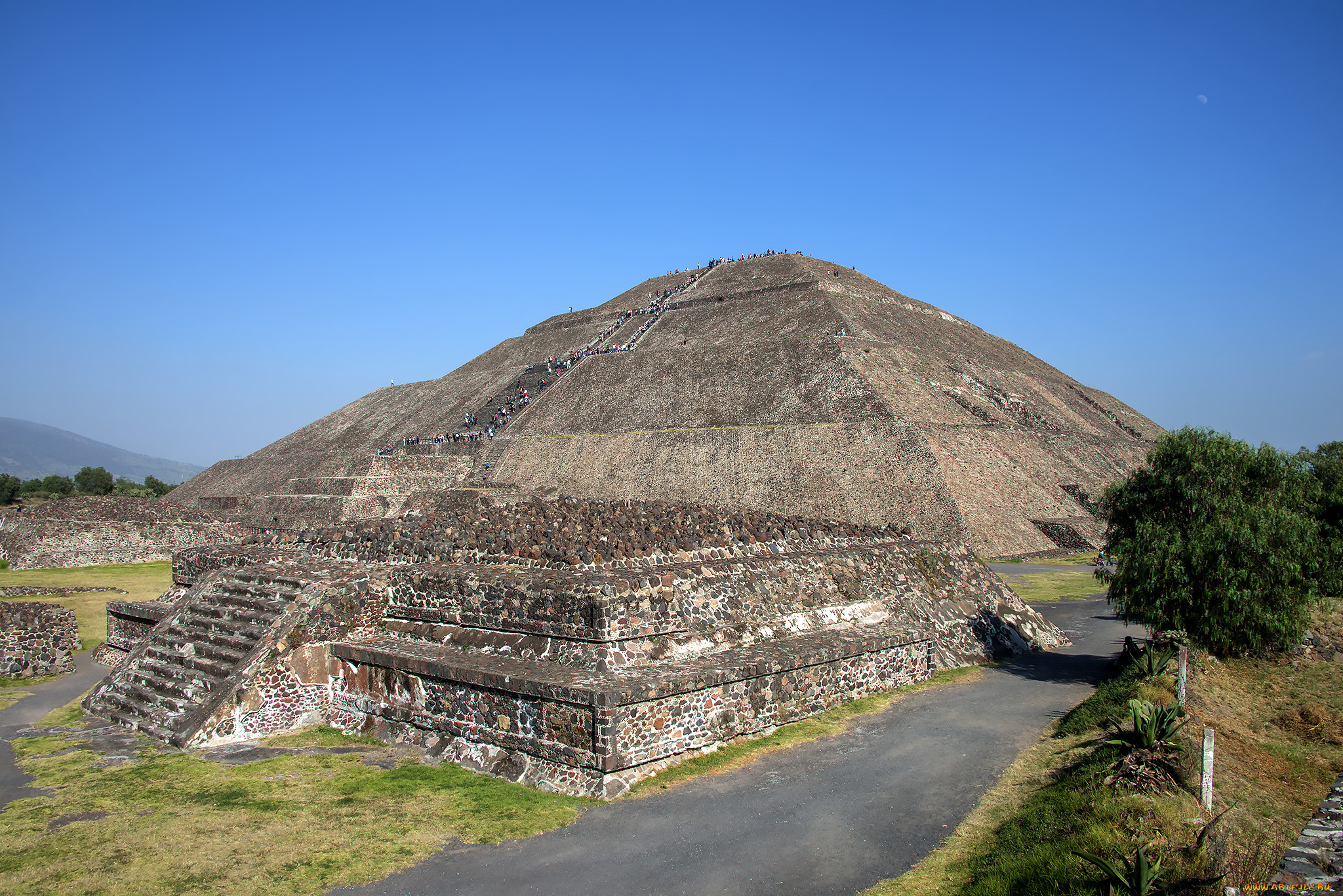 pyramid, of, the, sun, , teotihuacan, , mexico, города, -, исторические, , архитектурные, памятники, простор