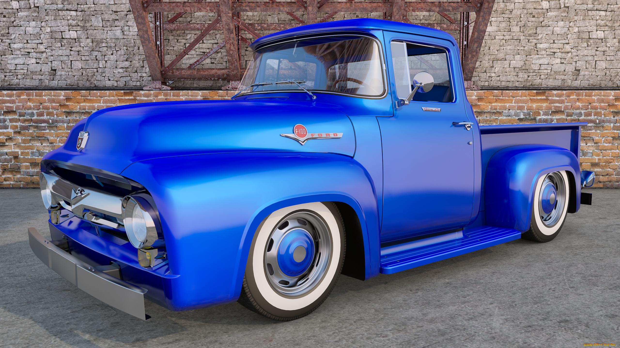 автомобили, 3д, фон, автомобиль