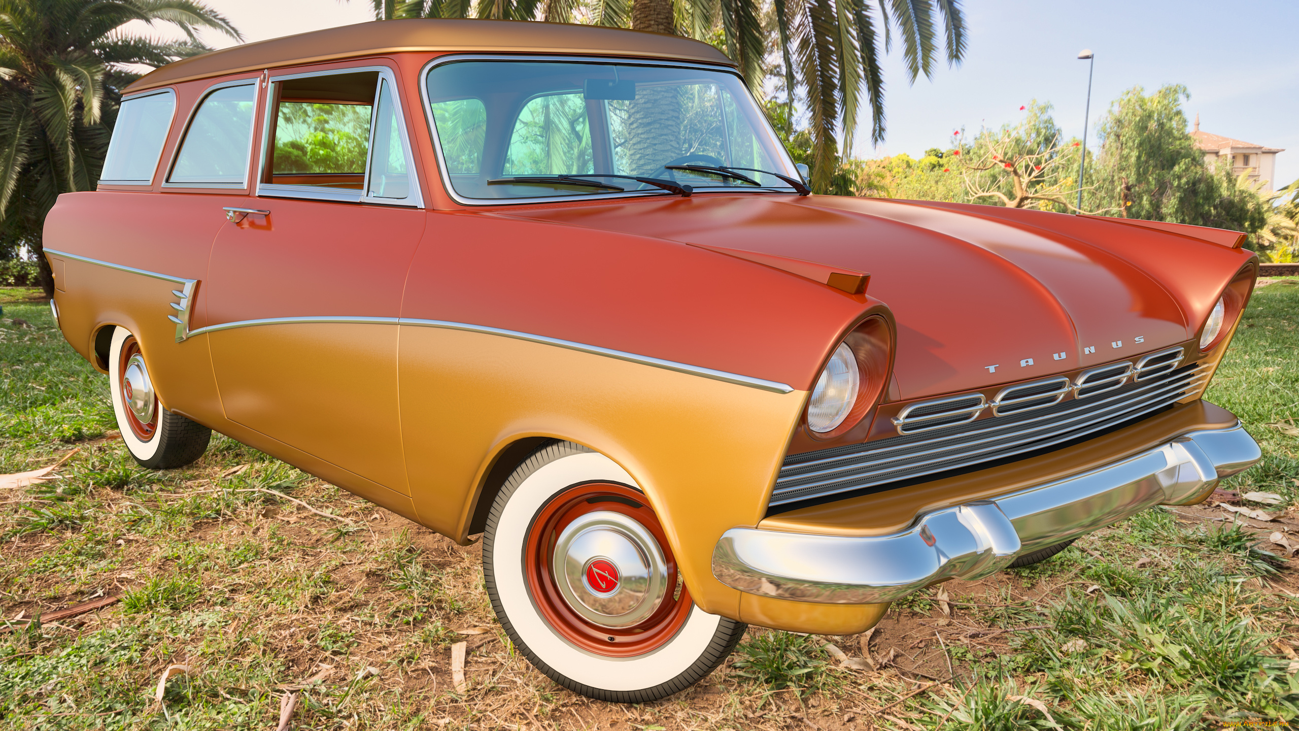 автомобили, 3д, фон, автомобиль