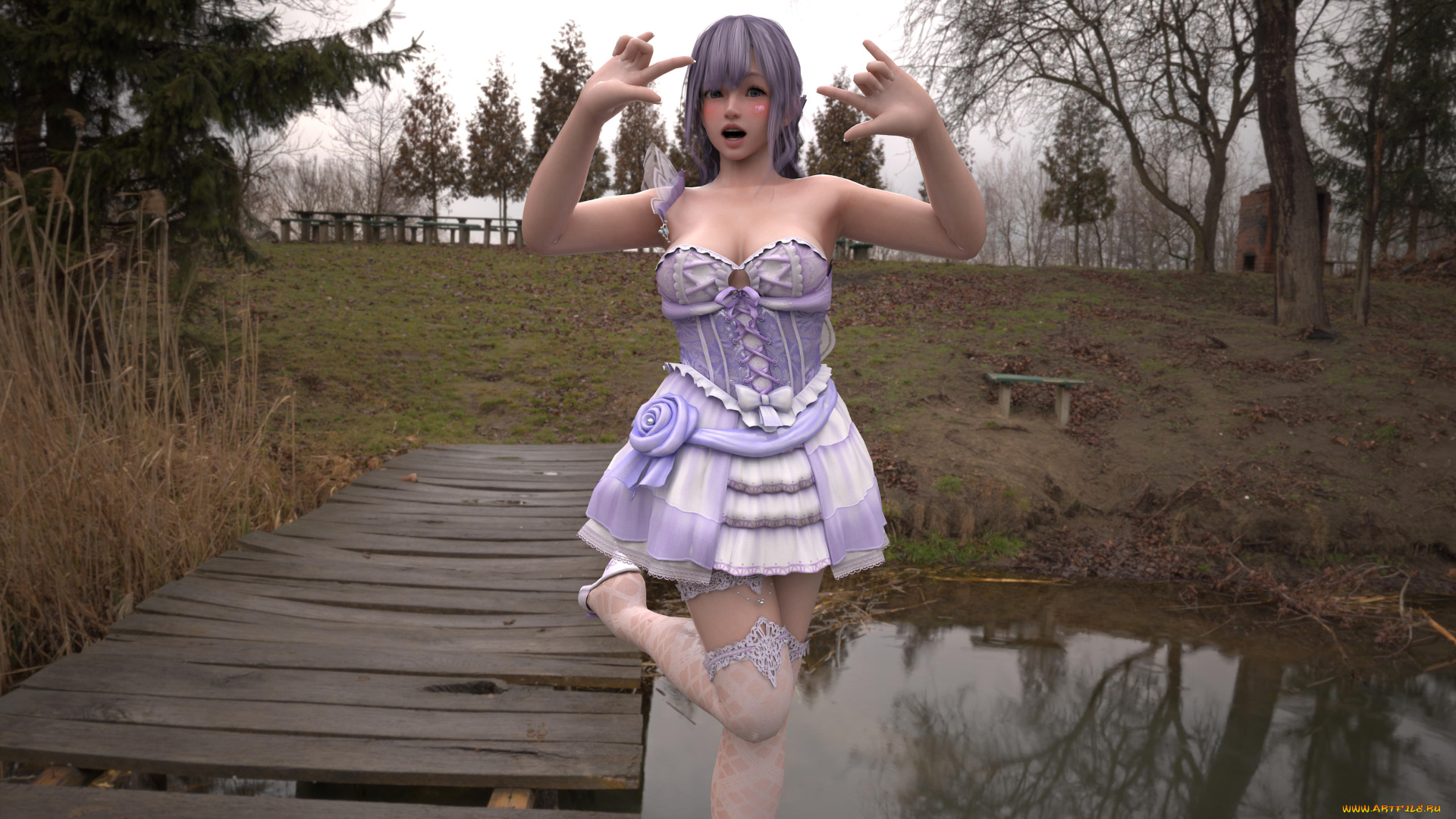 3д, графика, люди, , people, фон, взгляд, девушка