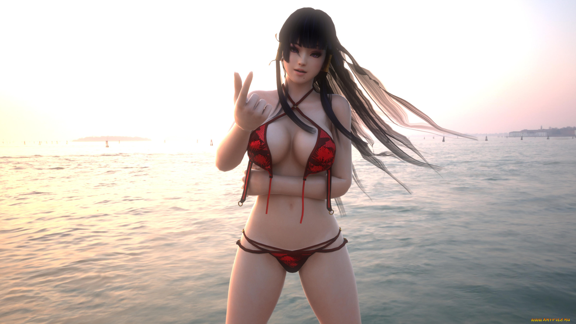 3д, графика, люди, , people, взгляд, фон, девушка