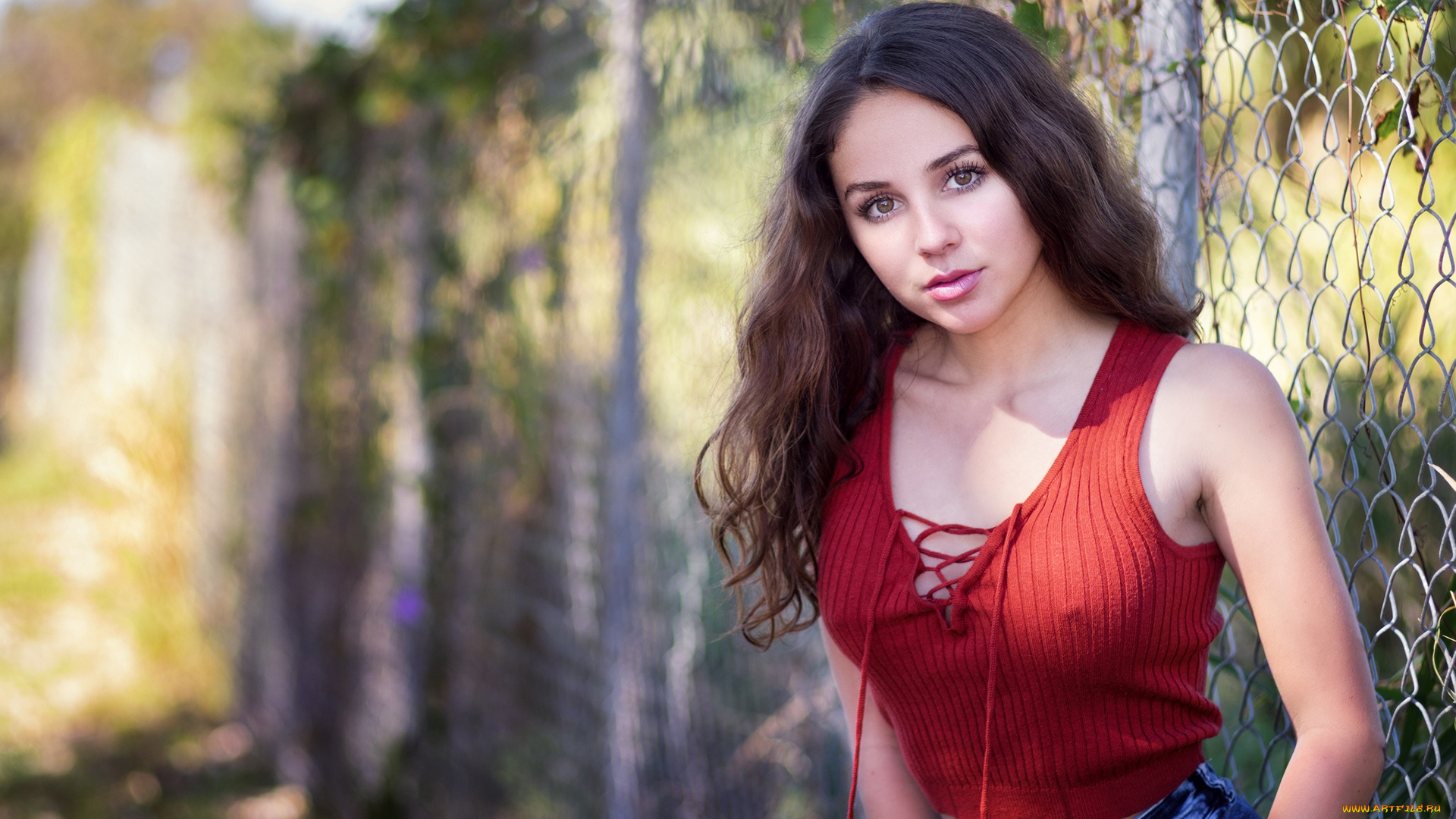 девушки, -unsort, , брюнетки, темноволосые, karissa, красивая, девушка