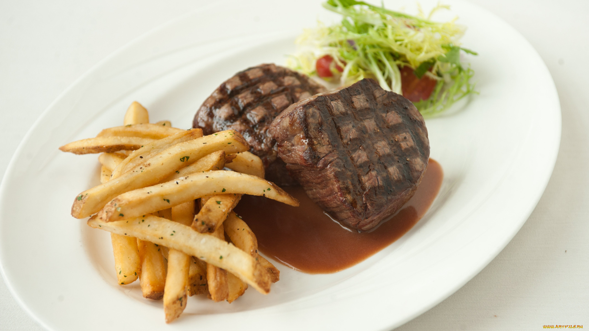 еда, мясные, блюда, стейк, мясо