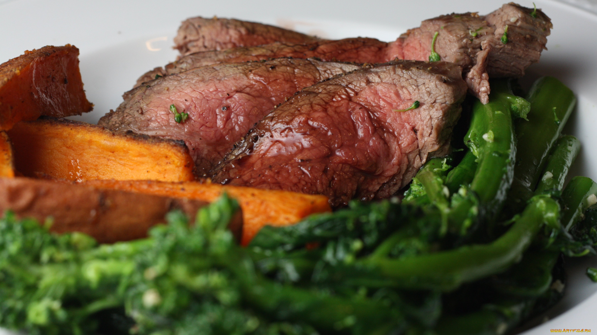 еда, мясные, блюда, стейк, мясо