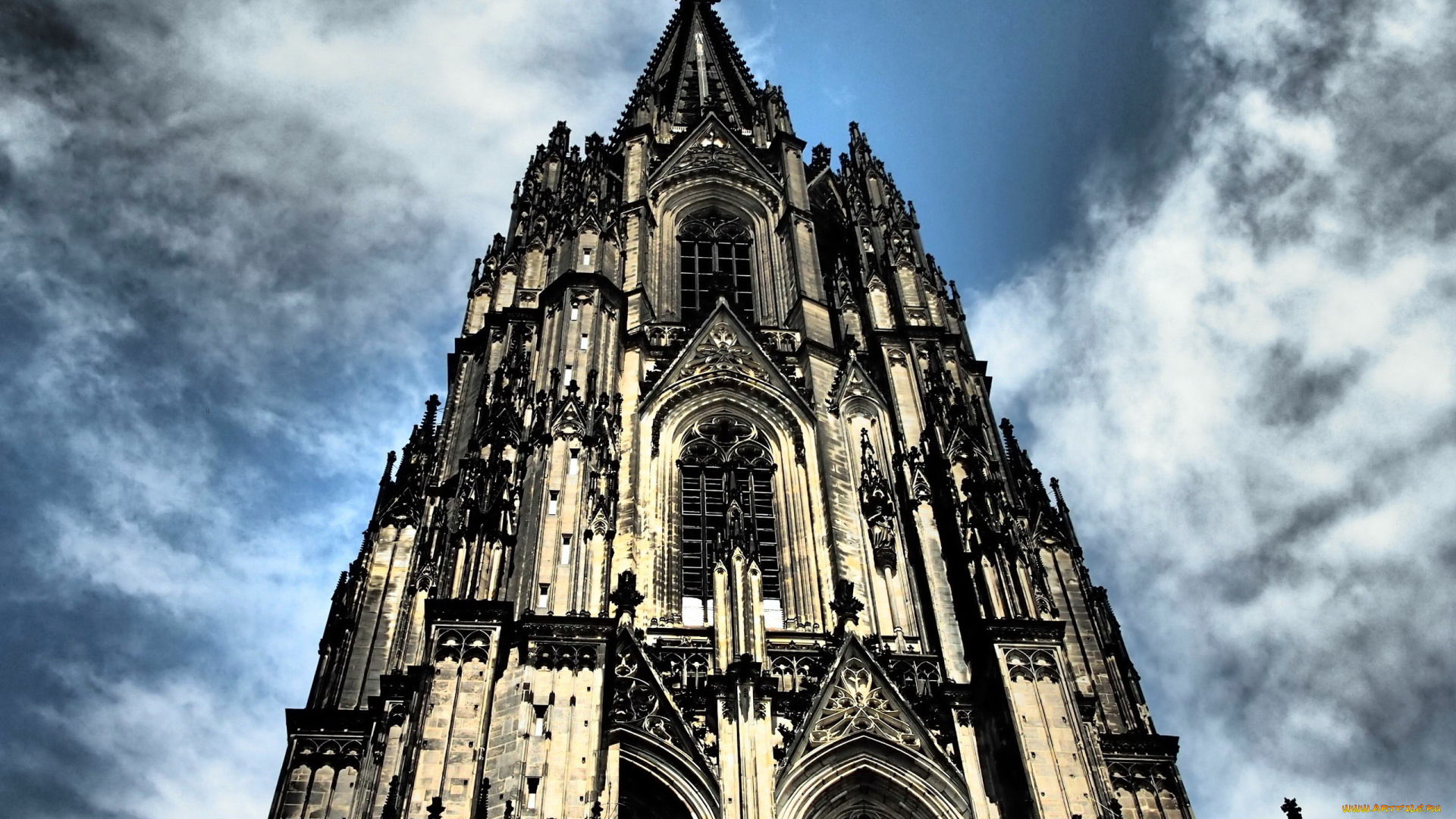 города, кельн, , германия, собор