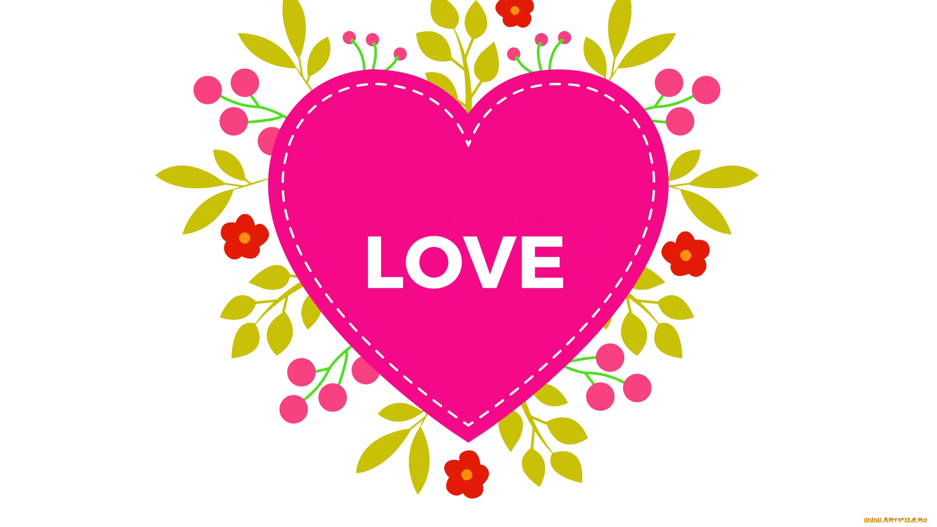 праздничные, день, святого, валентина, , сердечки, , любовь, фон, сердечко