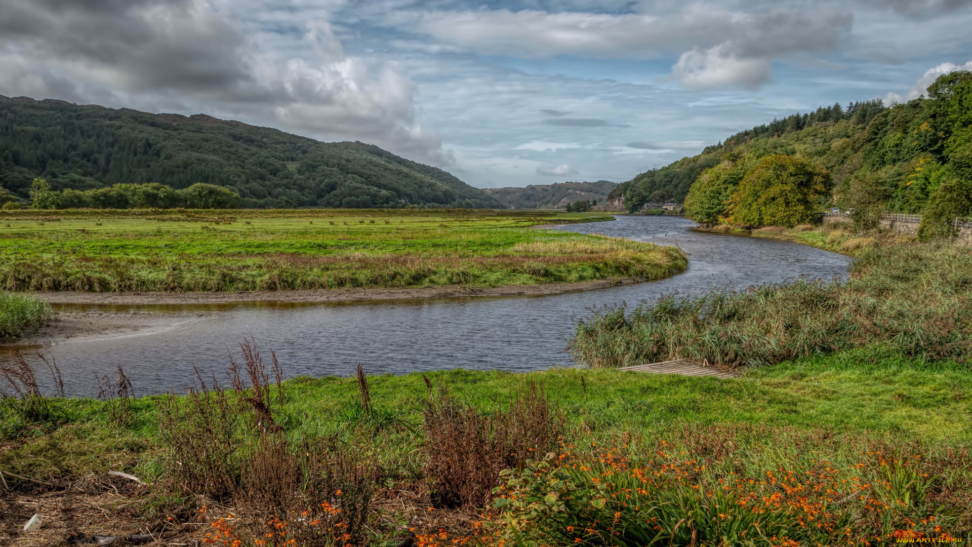 природа, реки, озера, простор