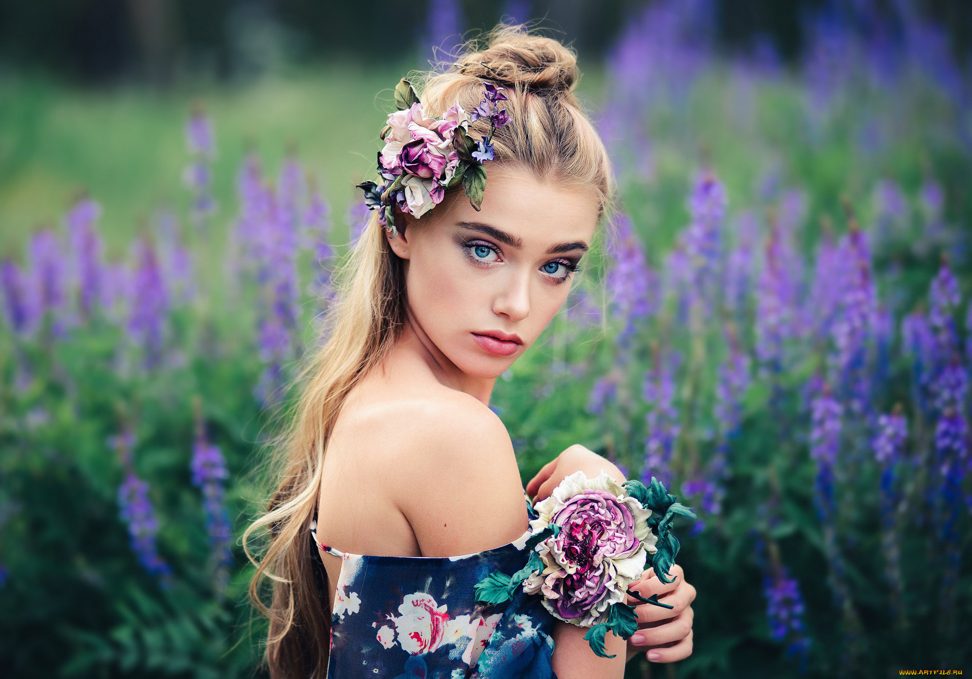 девушка, девушки, -unsort, , блондинки, , светловолосые, модель, мария, носова