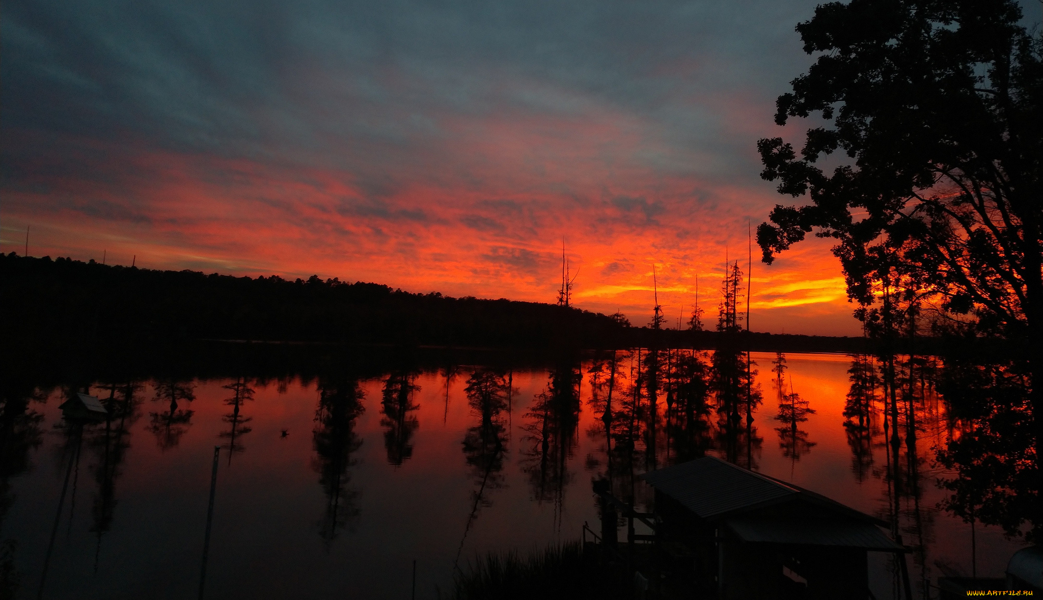 природа, восходы, закаты, простор