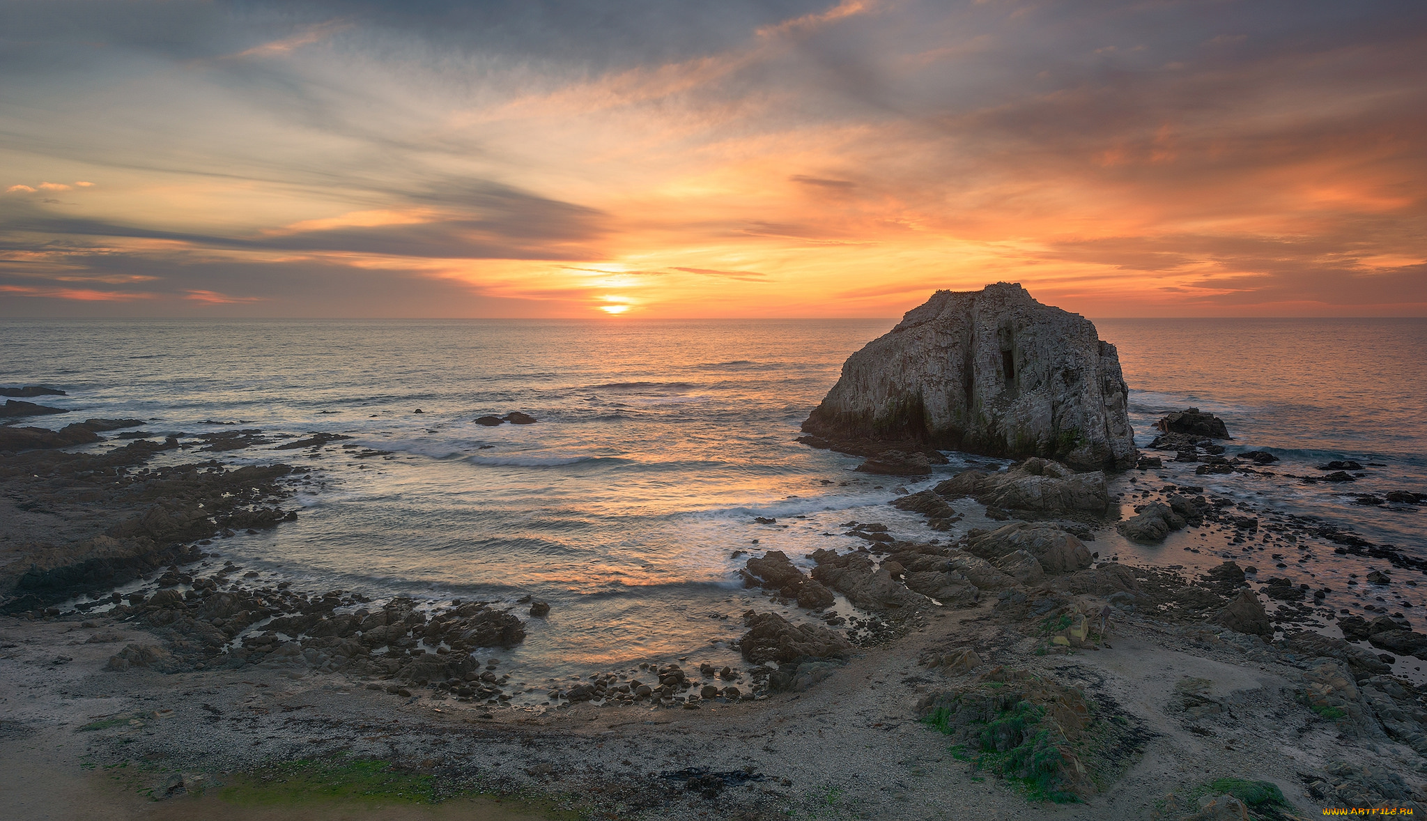 природа, восходы, закаты, простор