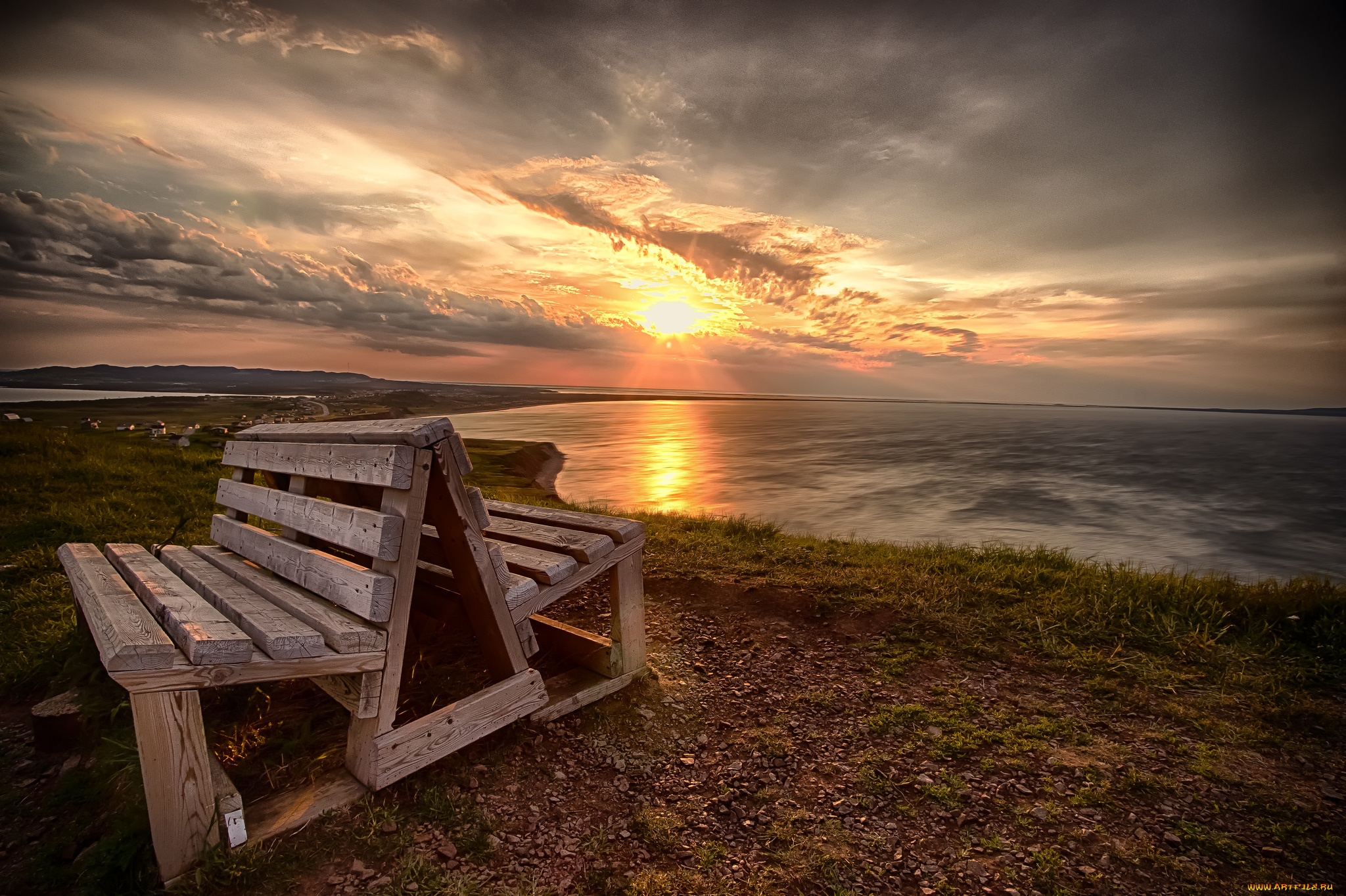 природа, восходы, закаты, простор
