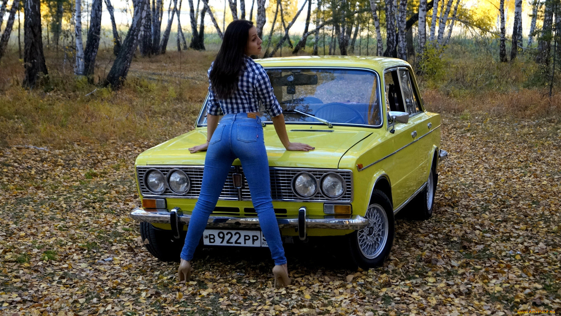 автомобили, -авто, с, девушками, lada, 2103