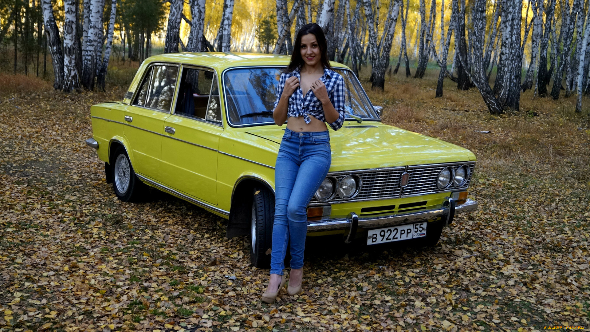 автомобили, -авто, с, девушками, lada, 2103