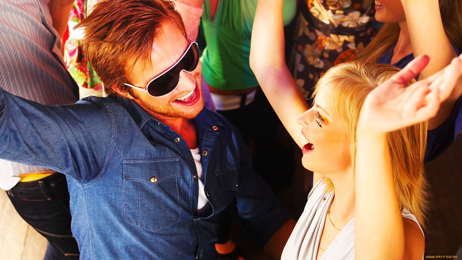 разное, люди, вечеринка, парень, девушка