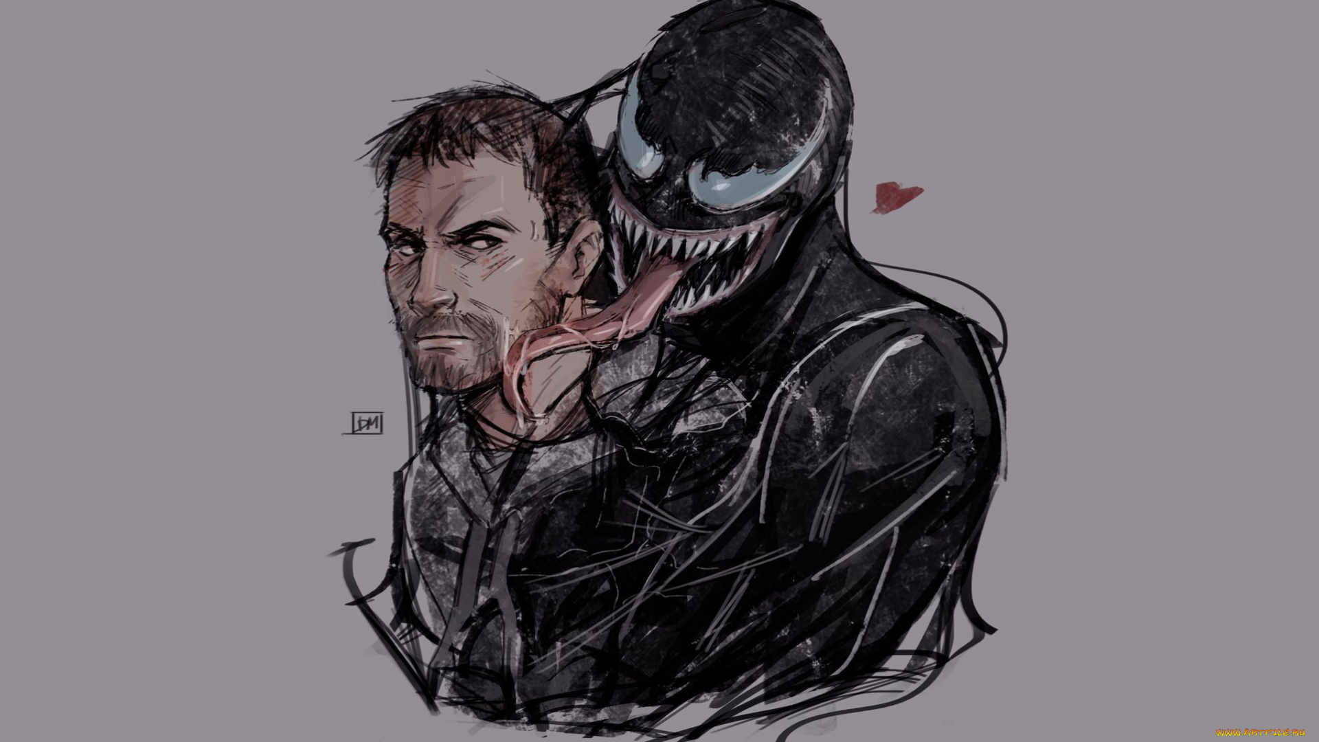 рисованное, кино, эдди, брок, веном