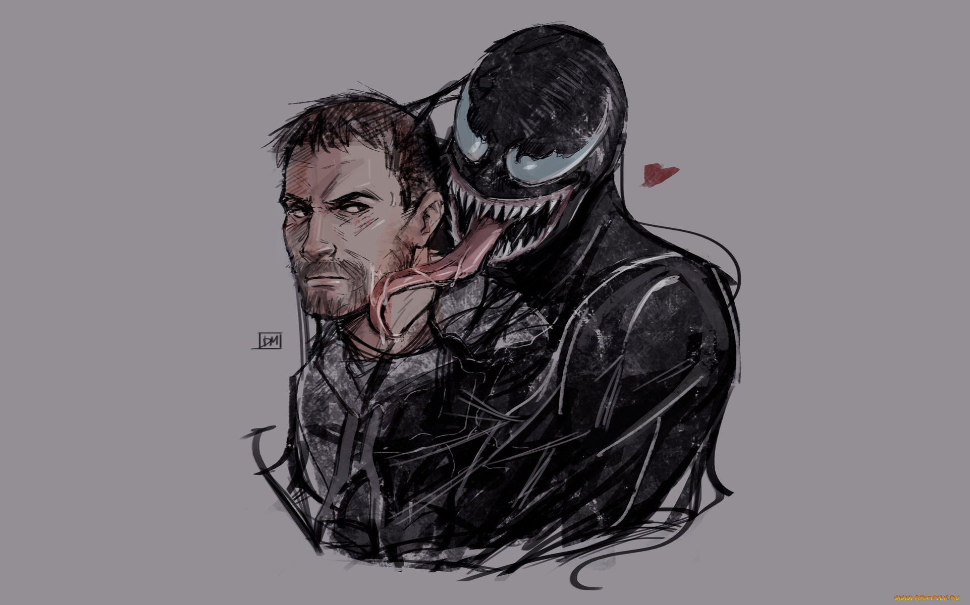 рисованное, кино, эдди, брок, веном