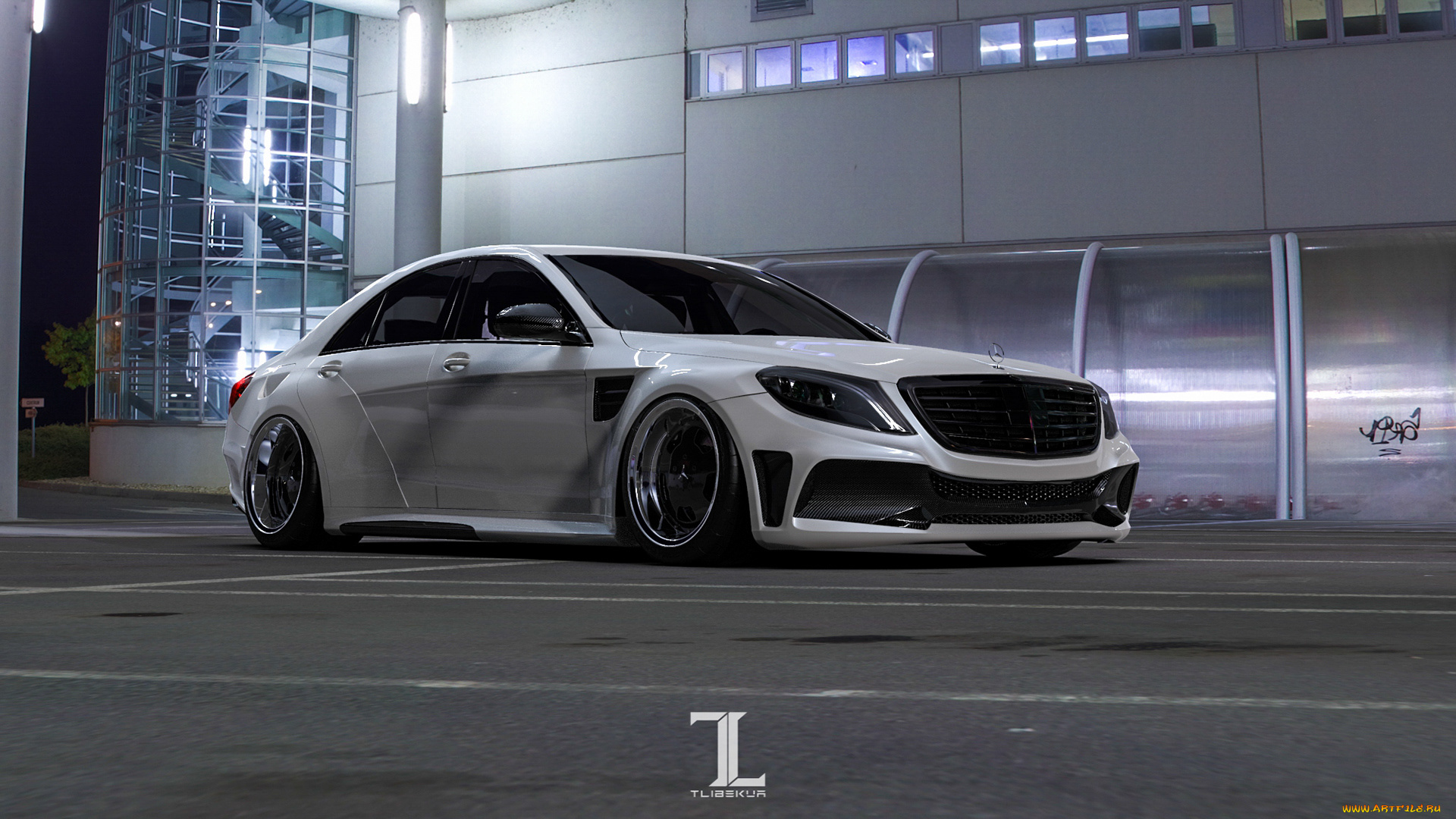 автомобили, 3д, mercedes