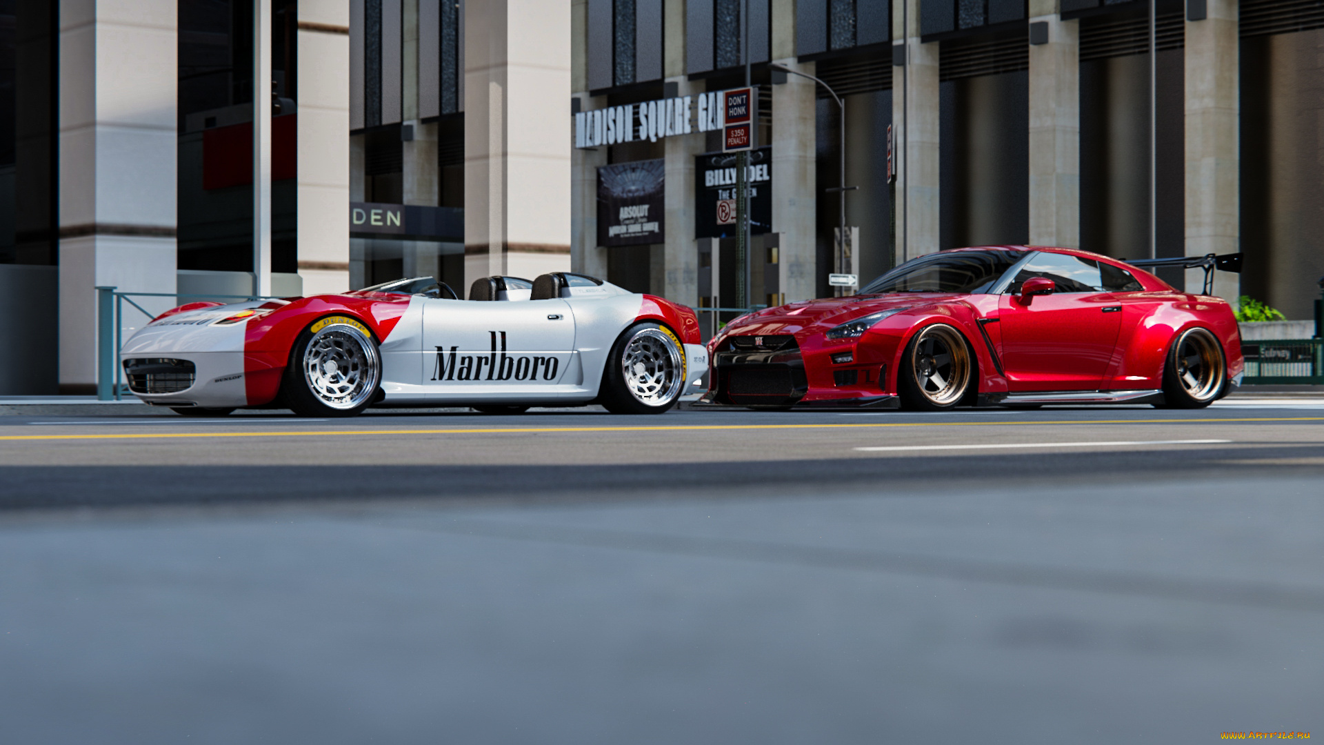 автомобили, 3д, nissan