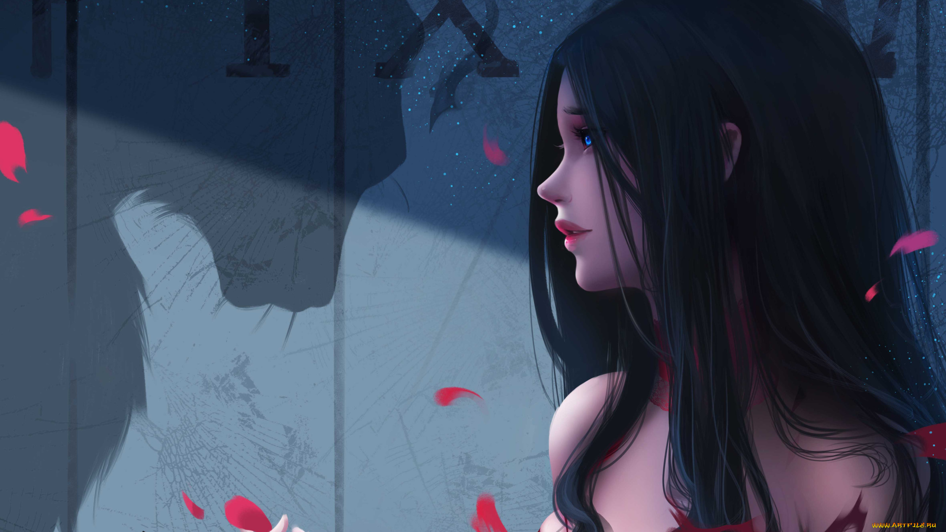 d-han, фэнтези, девушки, девушка