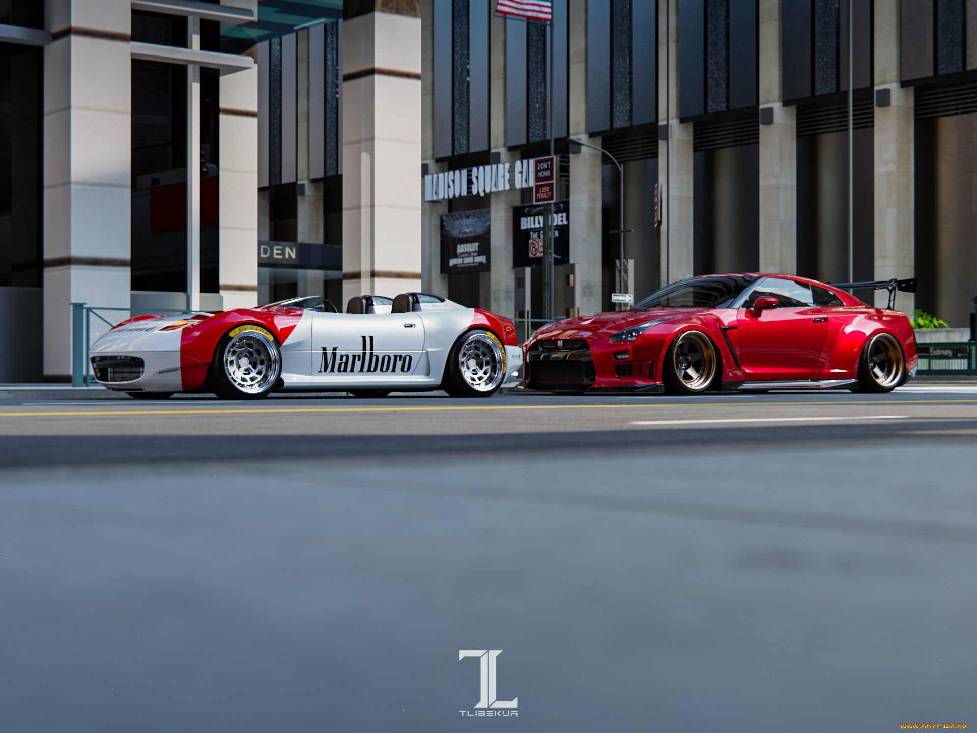 автомобили, 3д, nissan