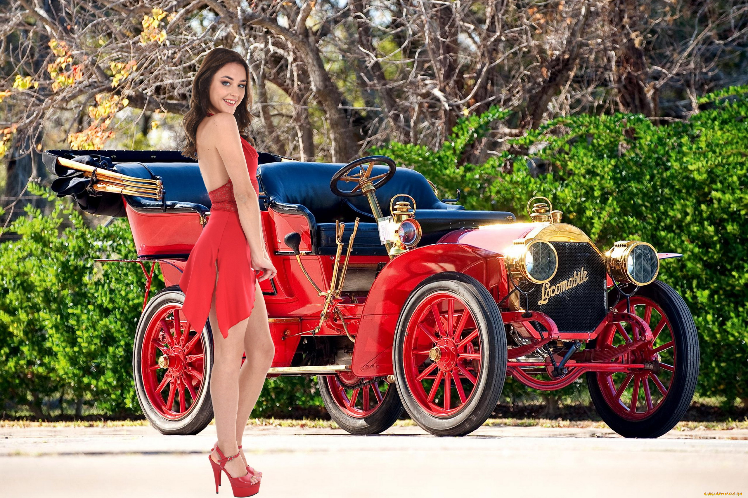 автомобили, -авто, с, девушками, alya, stark