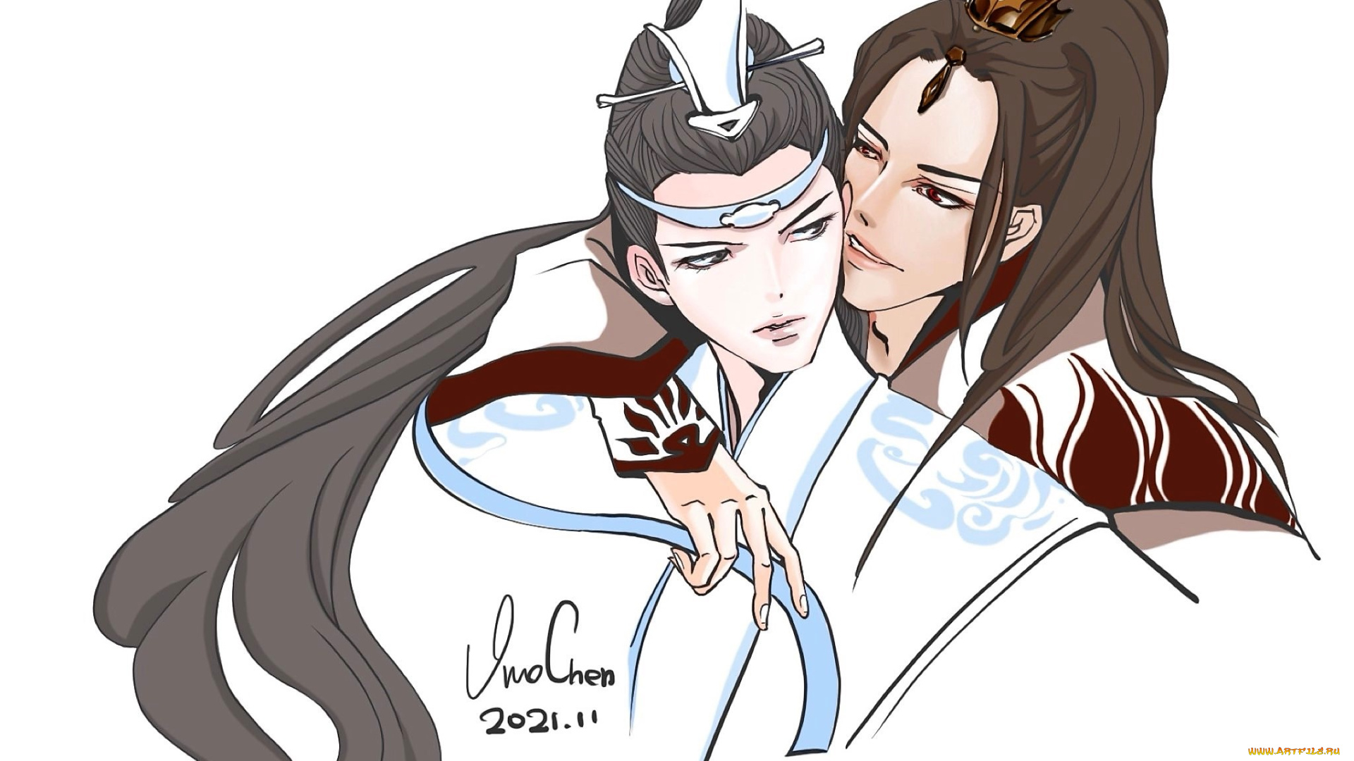 аниме, mo, dao, zu, shi, лань, ванцзы, вэнь, жохань