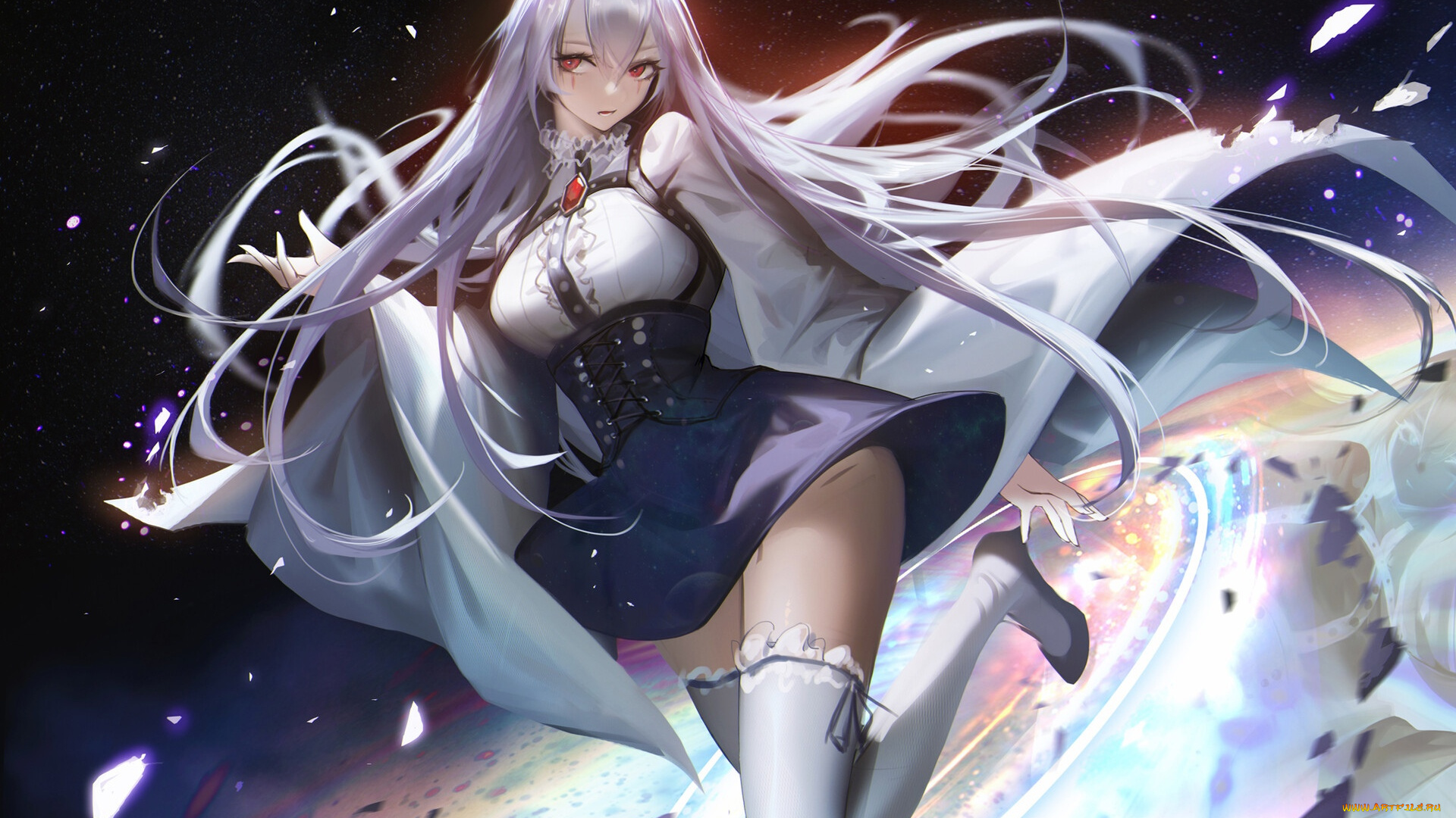 аниме, unknown, , другое, , девушка, магия