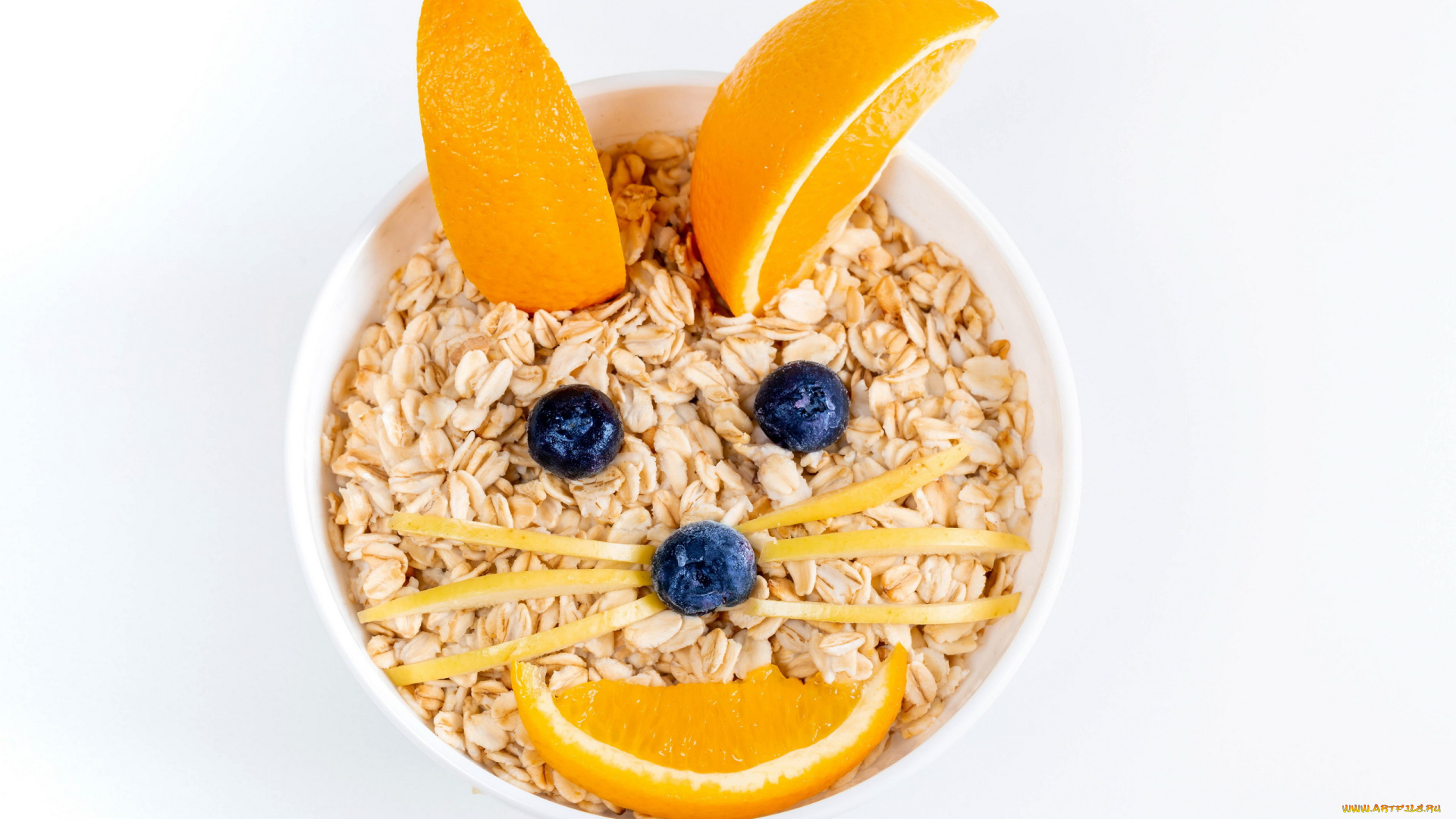 еда, мюсли, , хлопья, хлопья, апельсин, забавная, рожица