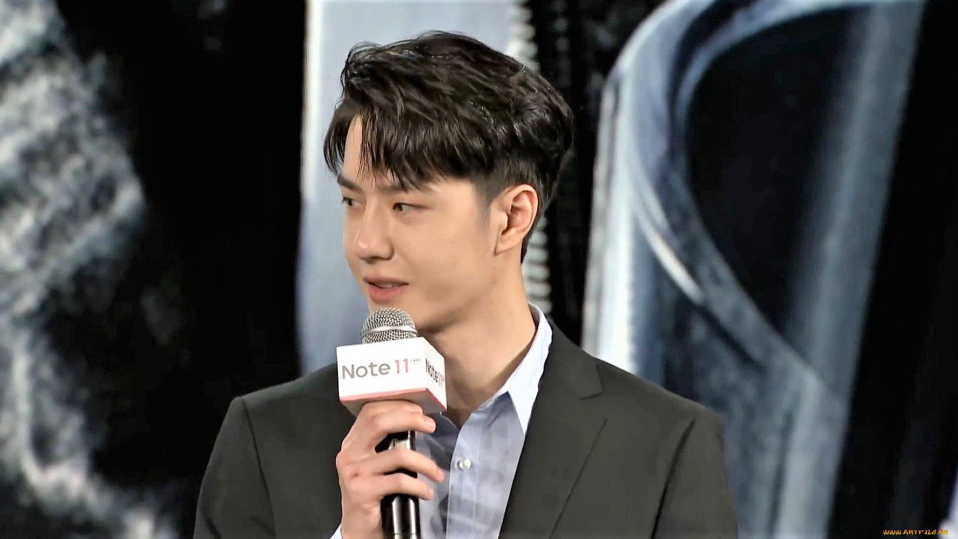 мужчины, wang, yi, bo, актер, лицо, пиджак, микрофон