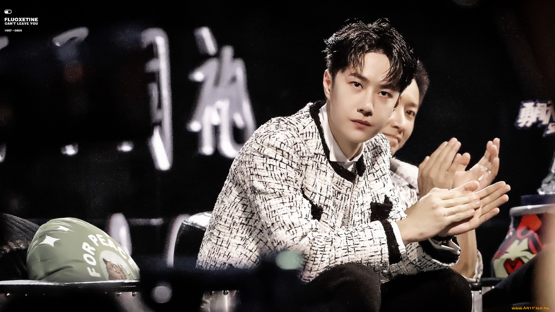 мужчины, wang, yi, bo, актер, певец, кресло