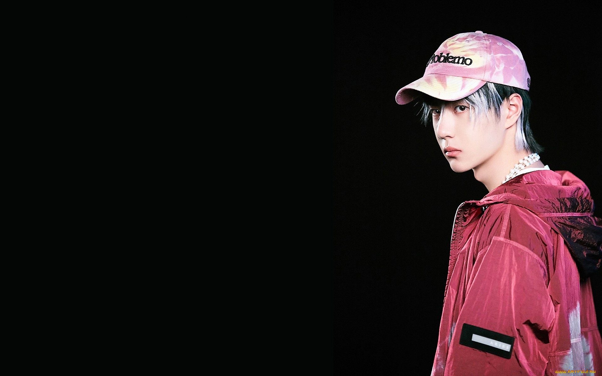 мужчины, wang, yi, bo, лицо, кепка, куртка