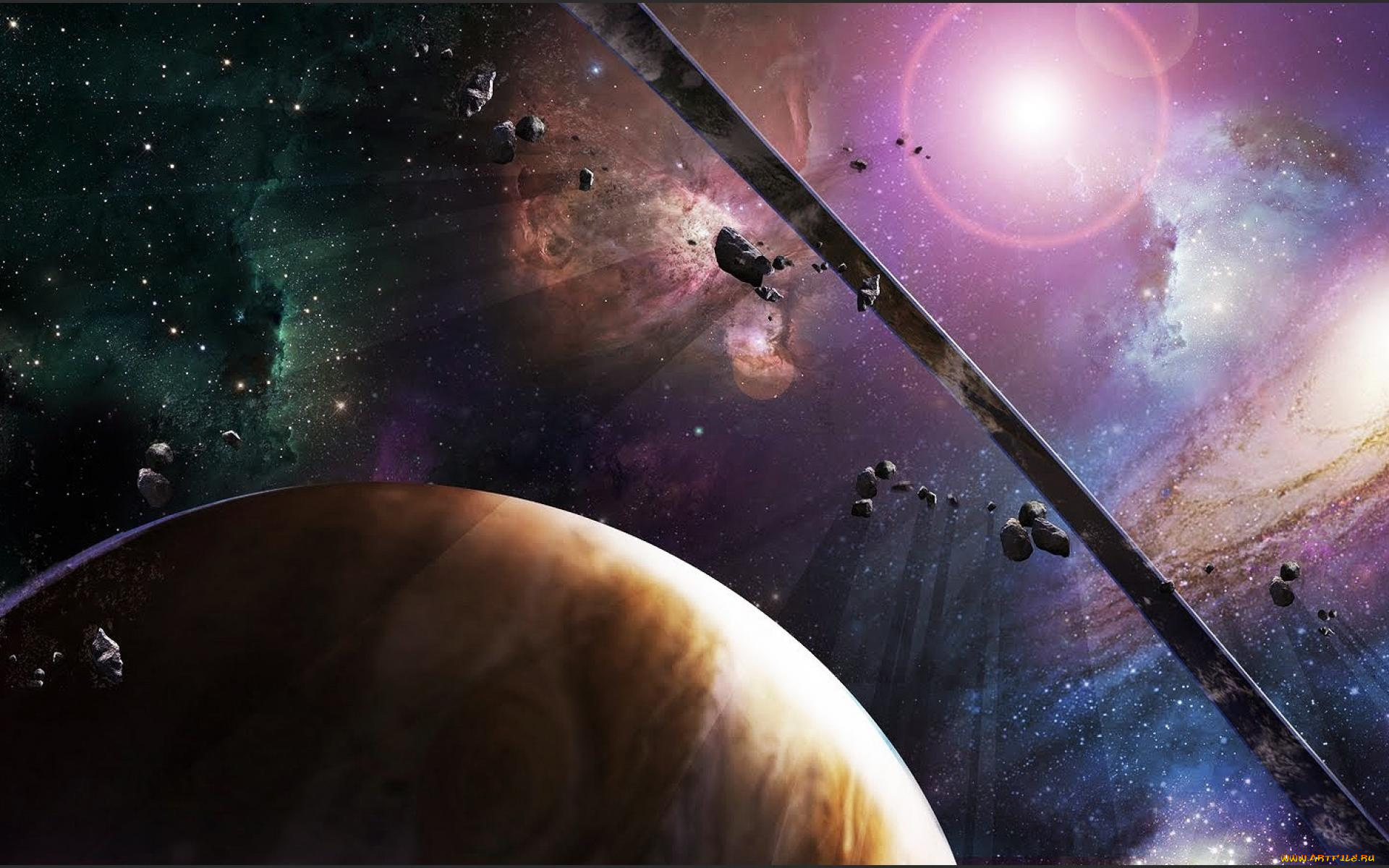 видео, игры, halo, , combat, evolved, планеты, астероиды, свет, космос