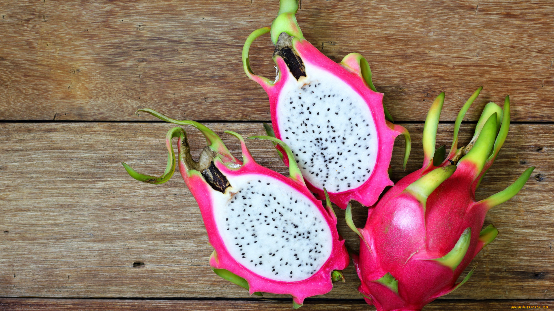 еда, питахайя, экзотический, фрукт