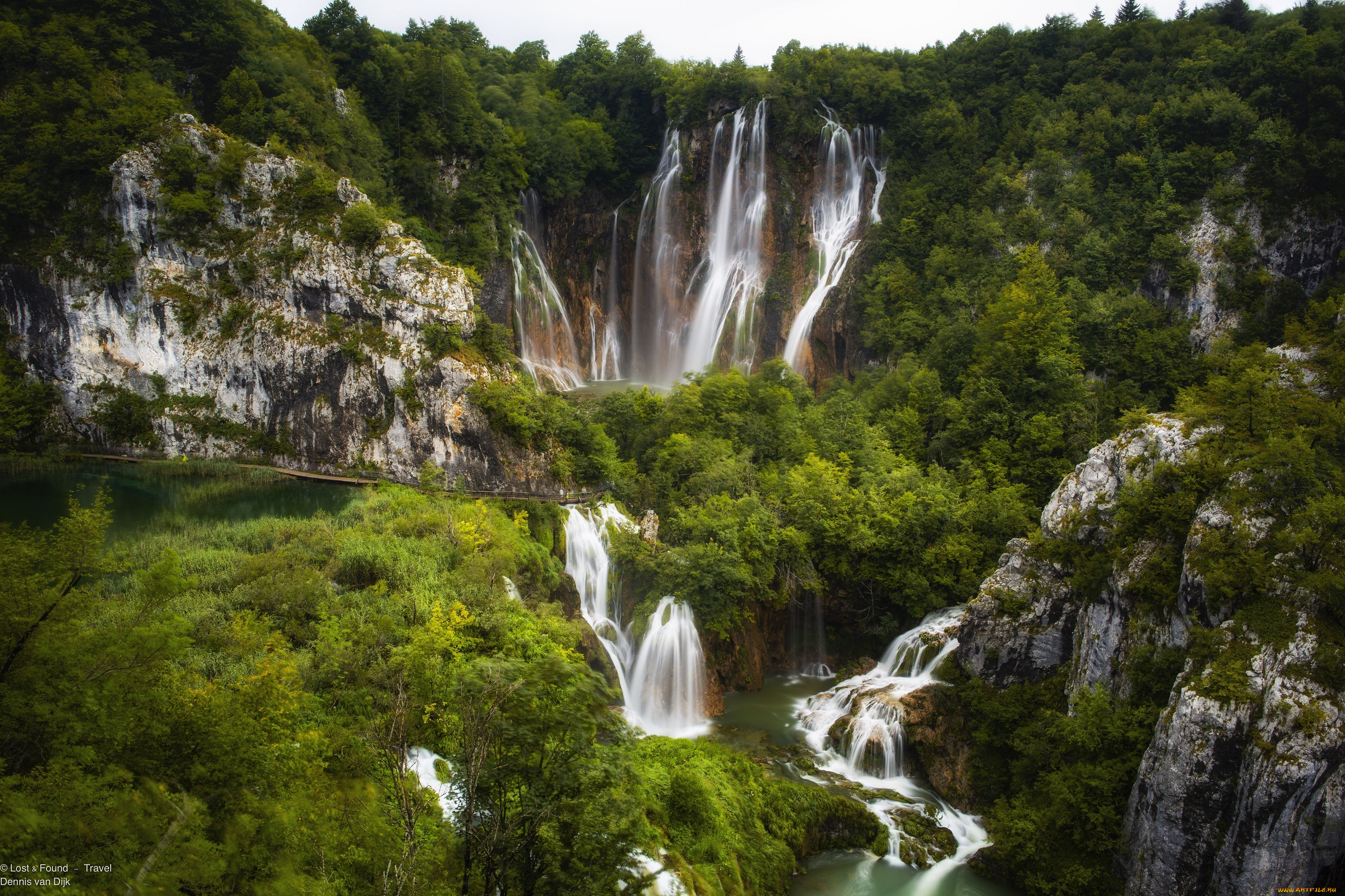 природа, водопады, водопад