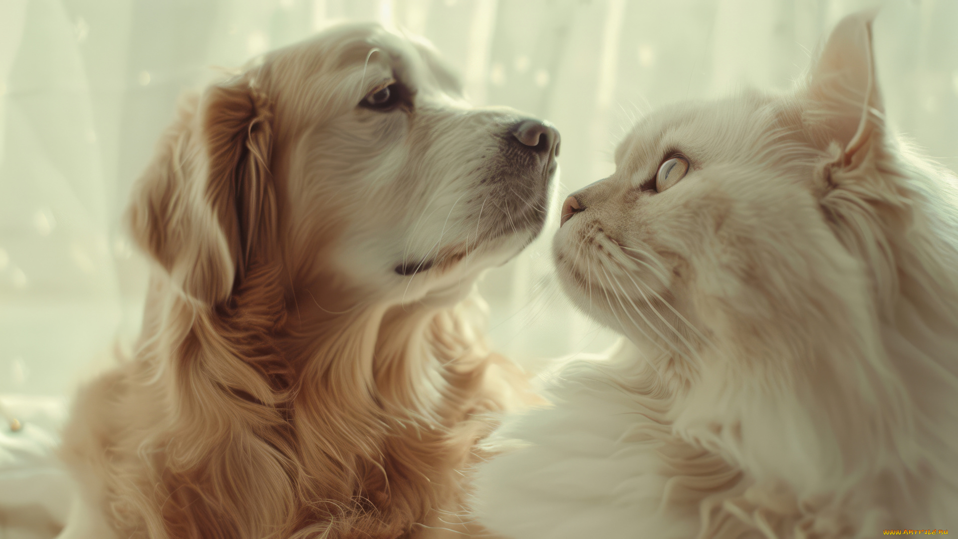 3д, графика, животные, , animals, кот, кошка, собака