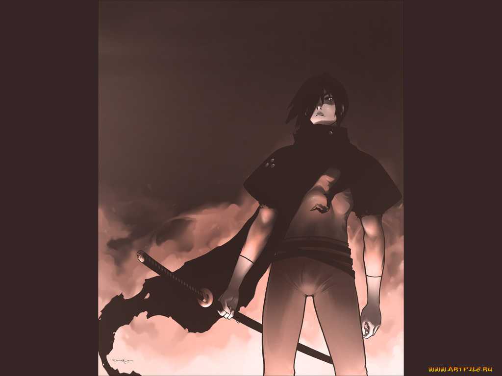 аниме, weapon, blood, technology