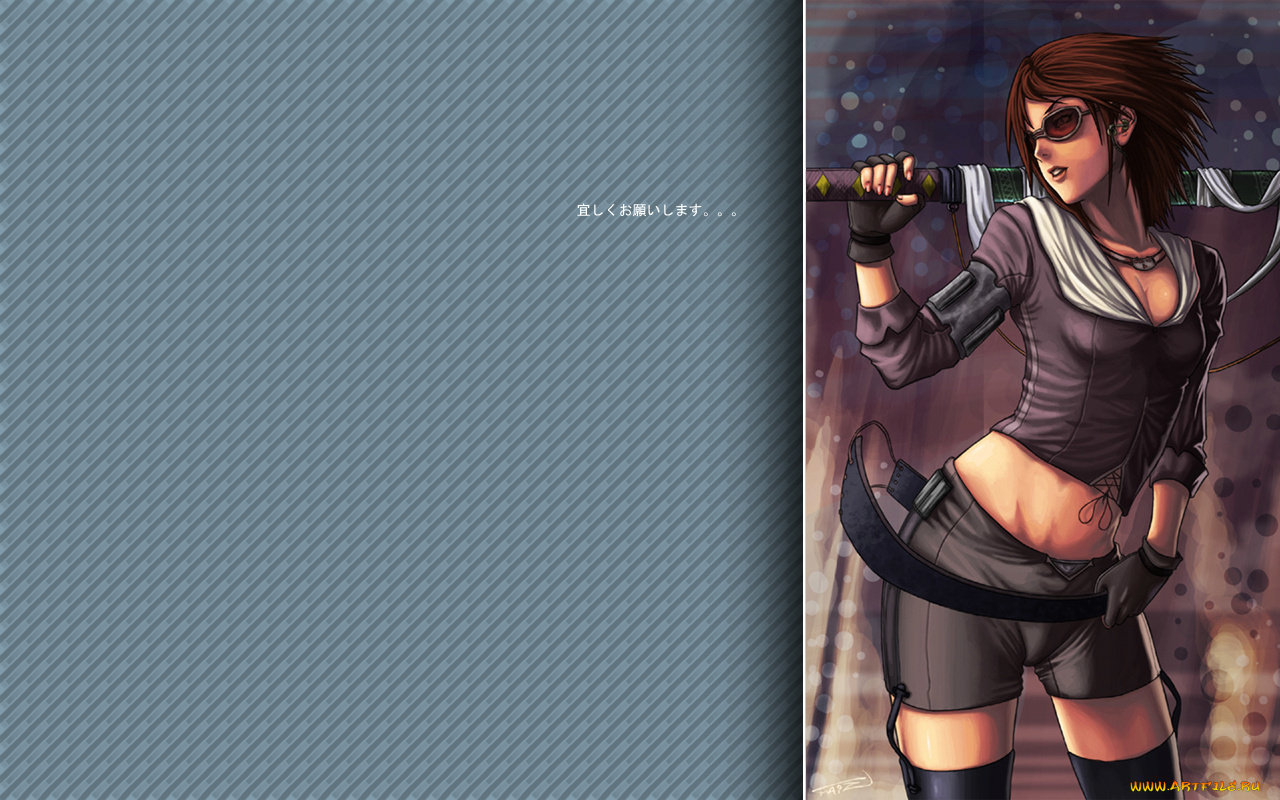 аниме, weapon, blood, technology