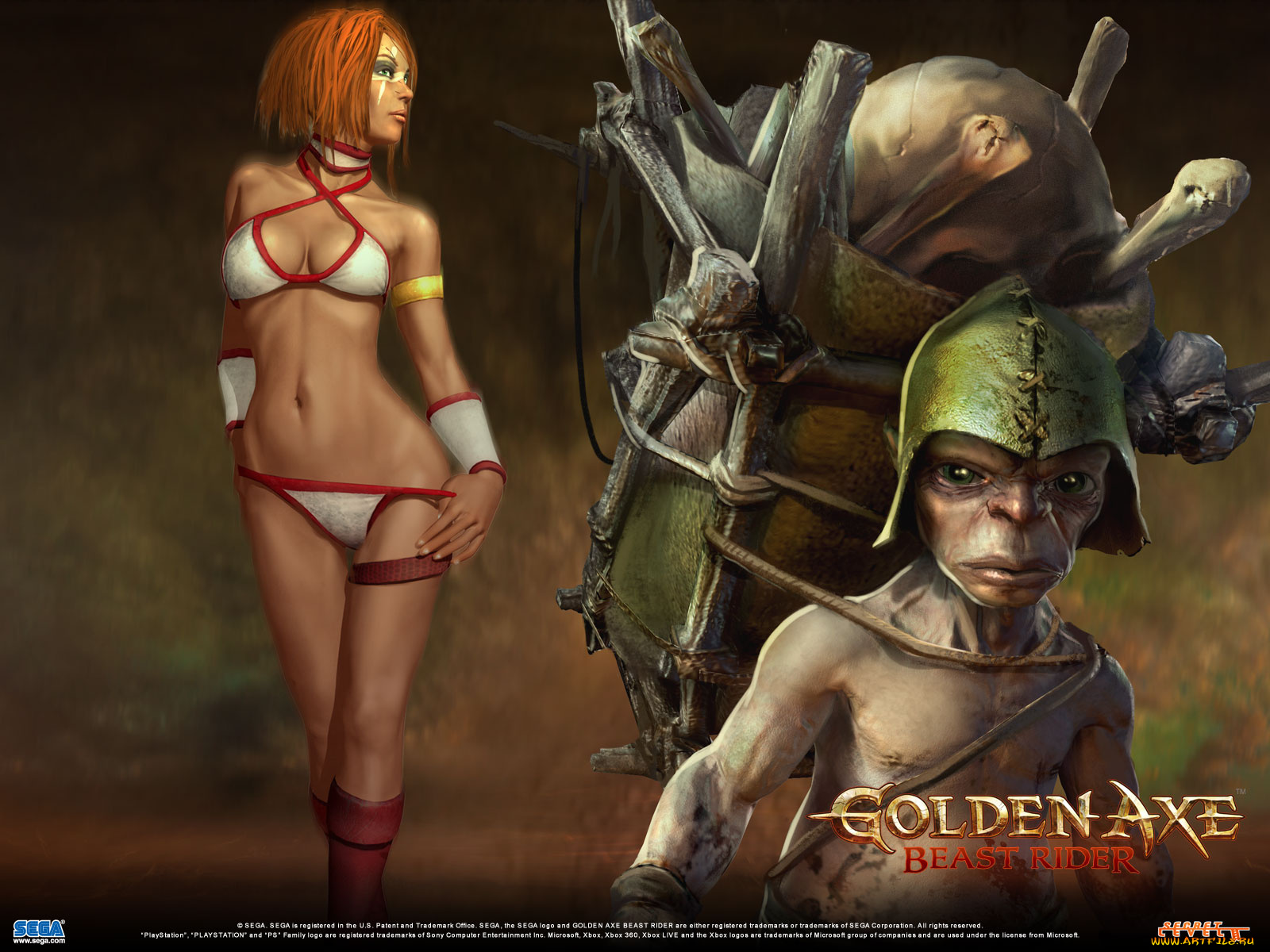 golden, axe, beast, rider, видео, игры