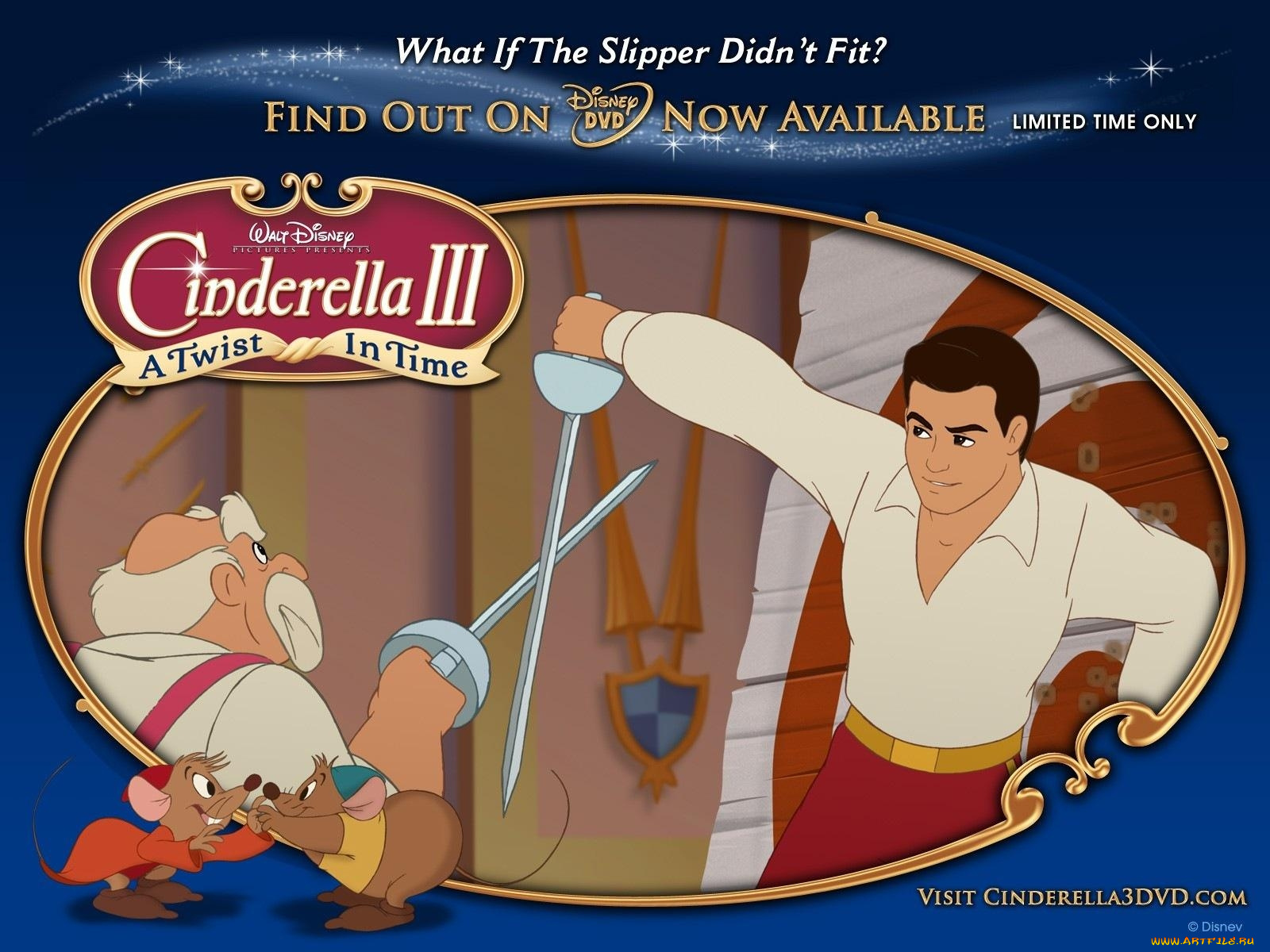 мультфильмы, cinderella, iii, twist, in, time